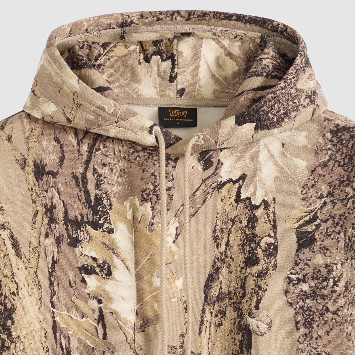 Workwear Pullover Hoodie — Tex Forest Camo Trench Coat - Multi-Color