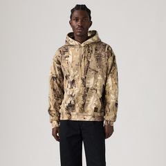 Workwear Pullover Hoodie — Tex Forest Camo Trench Coat - Multi-Color 3