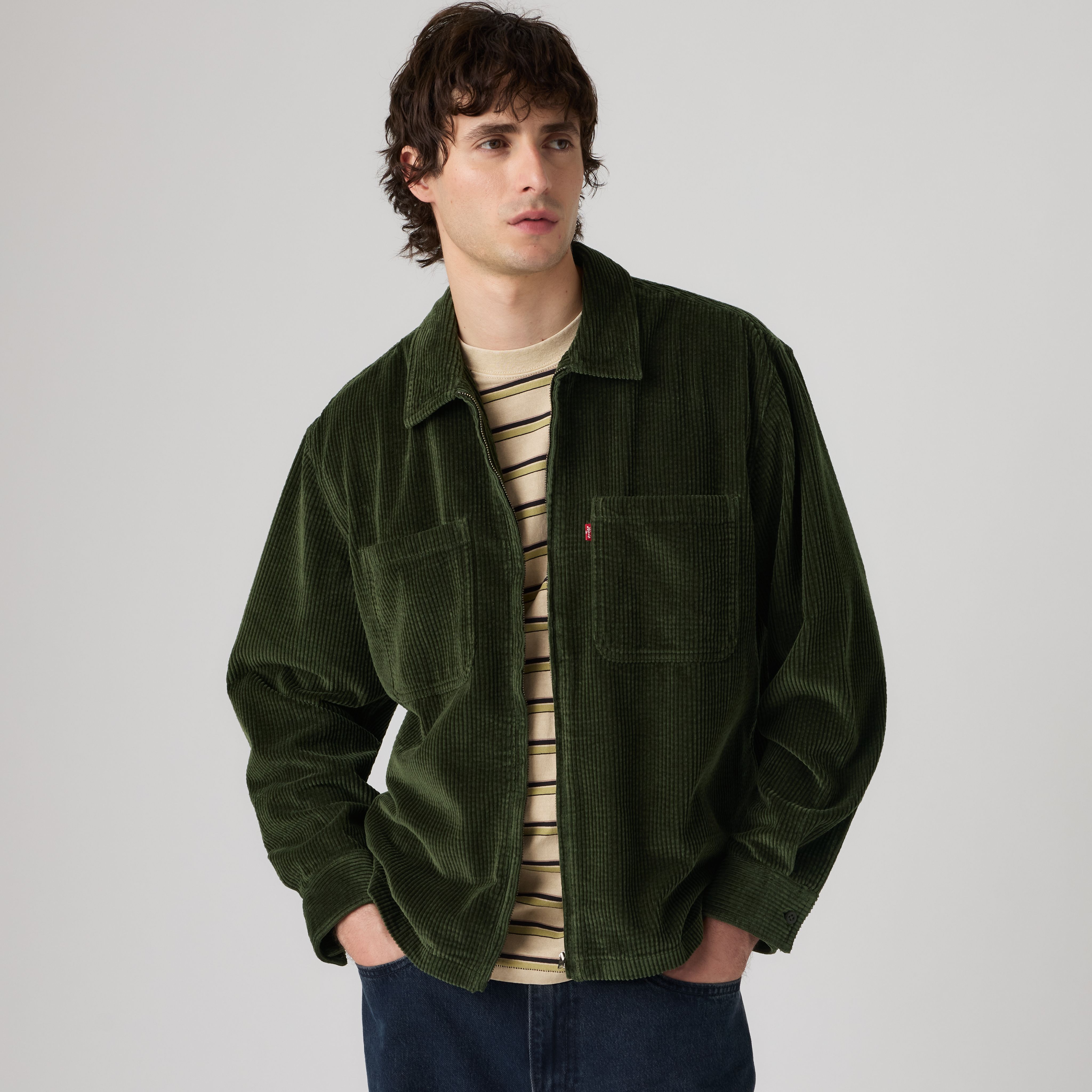 Ports Boxy Zip-Up Overshirt 1