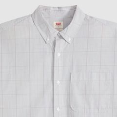 Roam Loose Shirt — Tadhg Plaid Bright White - Multi-Color 6