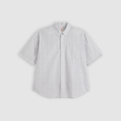 Roam Loose Shirt — Tadhg Plaid Bright White - Multi-Color 5
