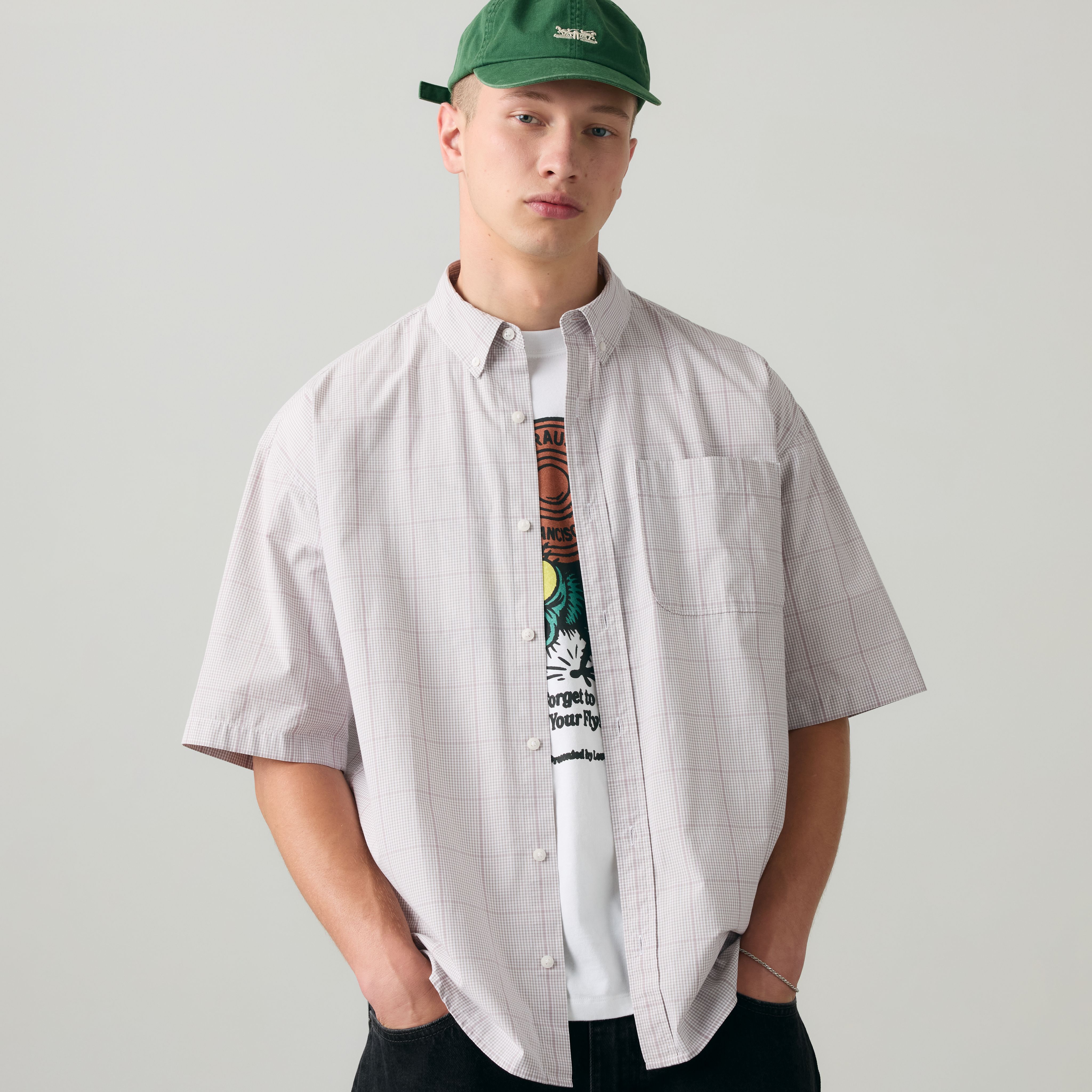 Short Sleeve Roam Loose Lightweight Shirt 2