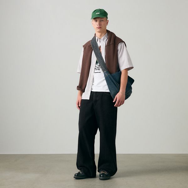 Roam Loose Shirt — Tadhg Plaid Bright White - Multi-Color