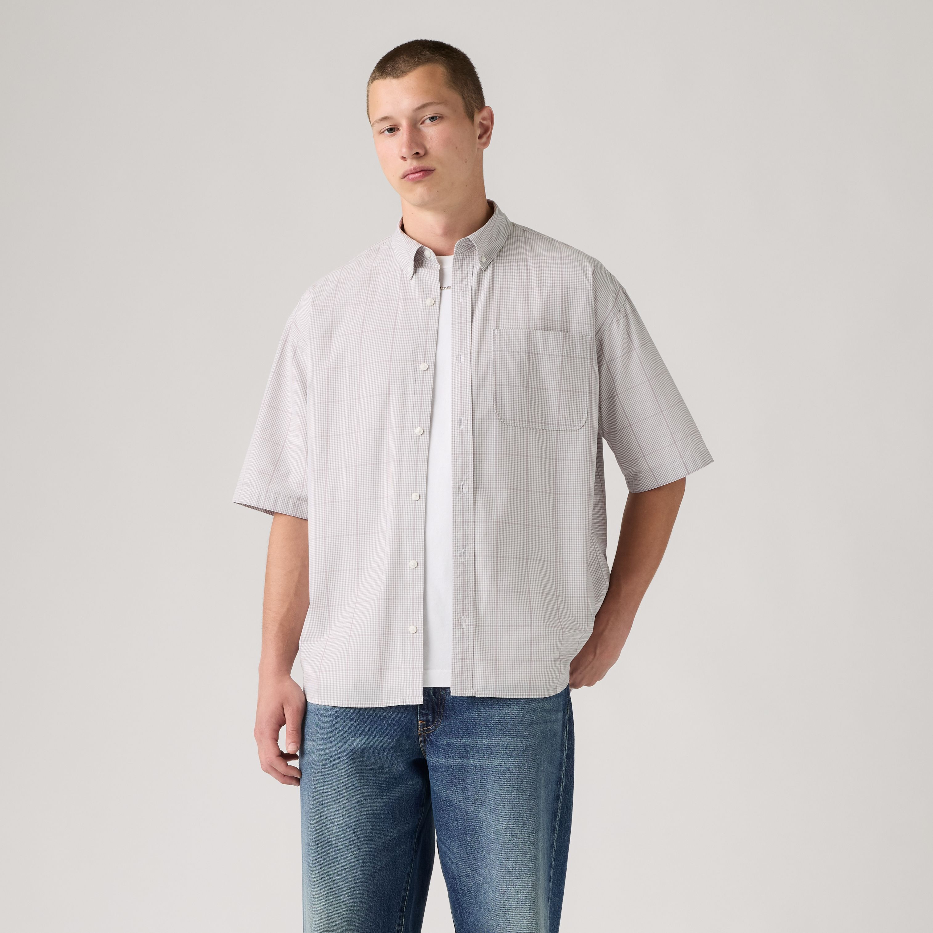 Short Sleeve Roam Loose Lightweight Shirt 3