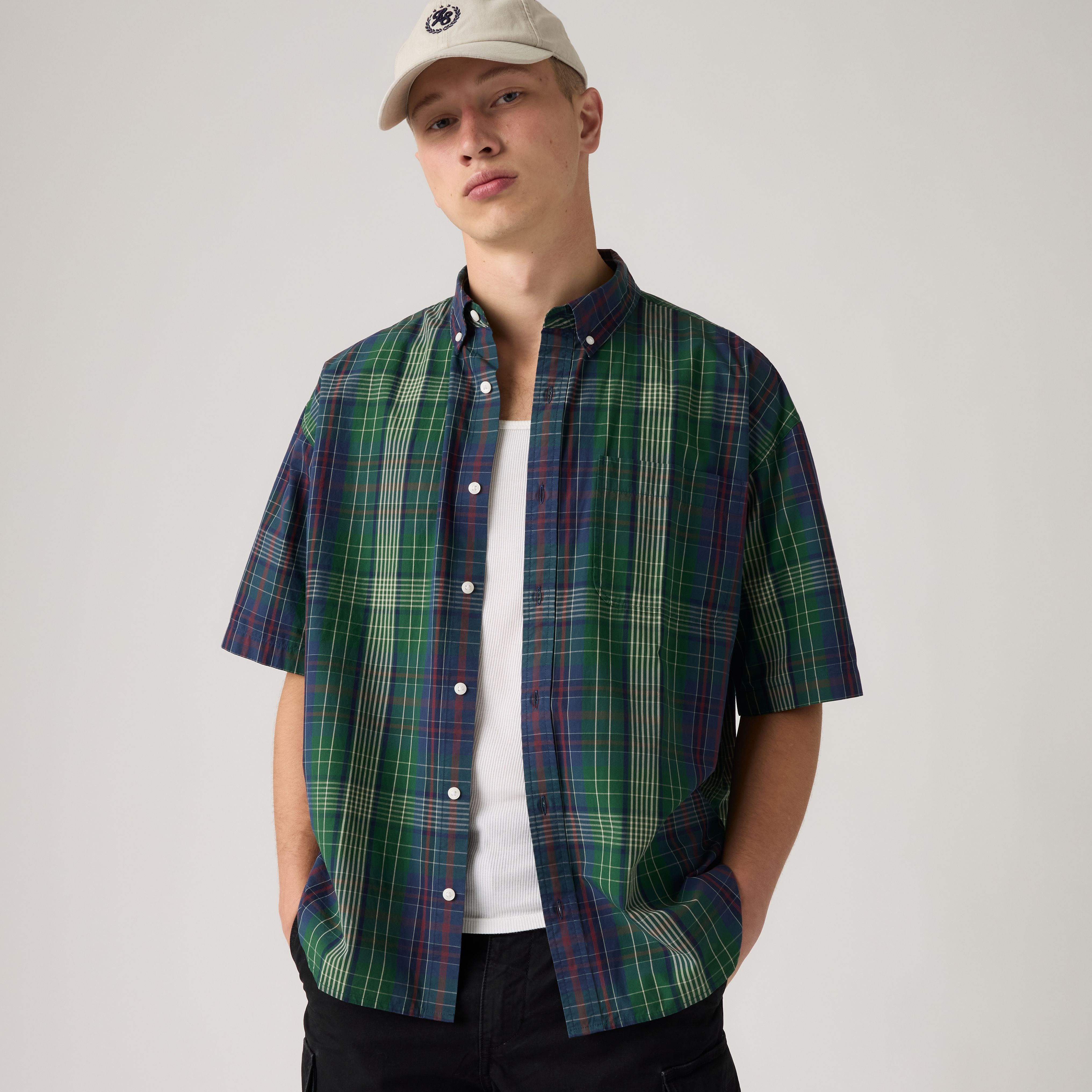 Short Sleeve Roam Loose Lightweight Shirt 1