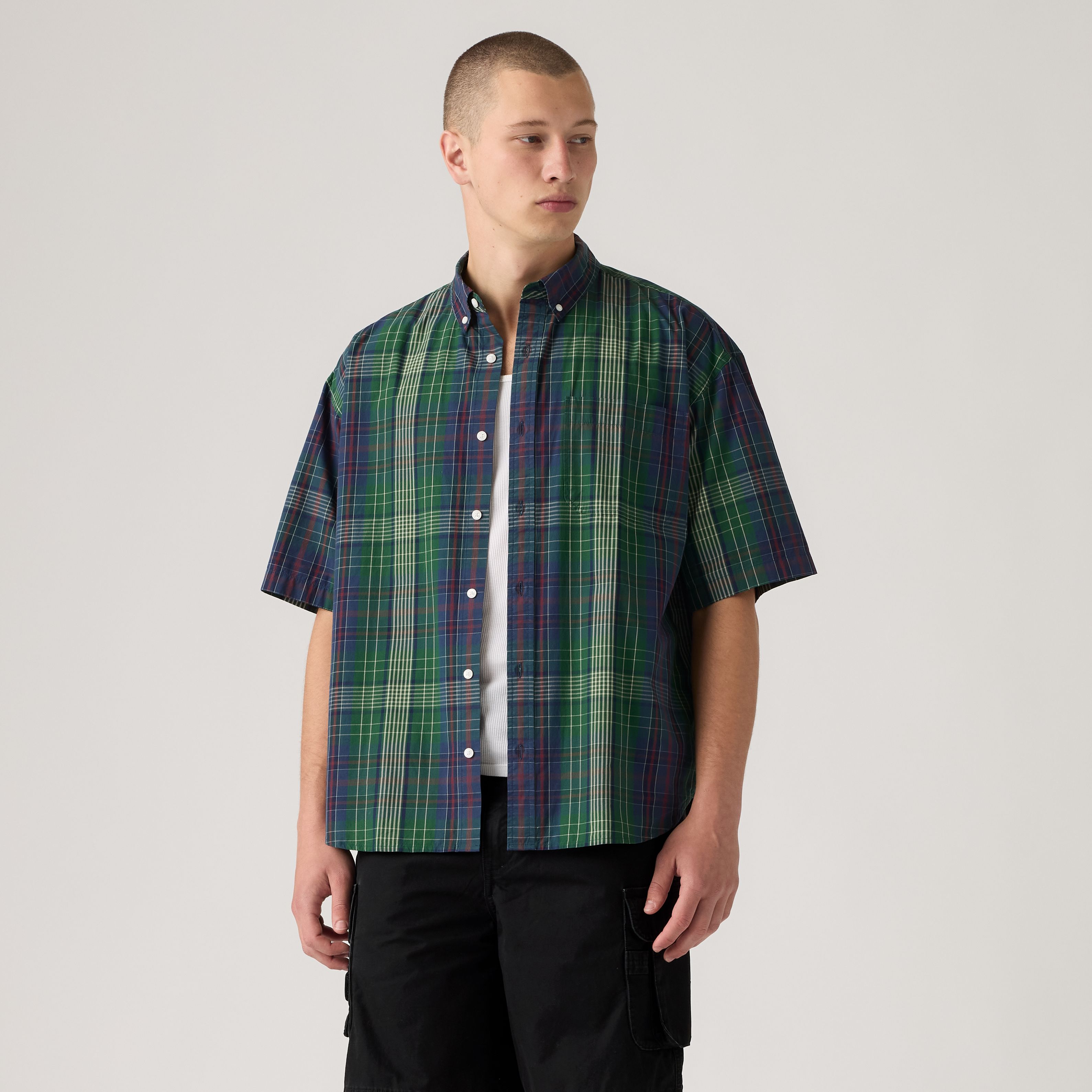 Short Sleeve Roam Loose Lightweight Shirt 3