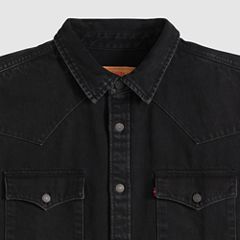 Denamore Relaxed Western Denim Overshirt — Spades Black Stonewash - Black 6