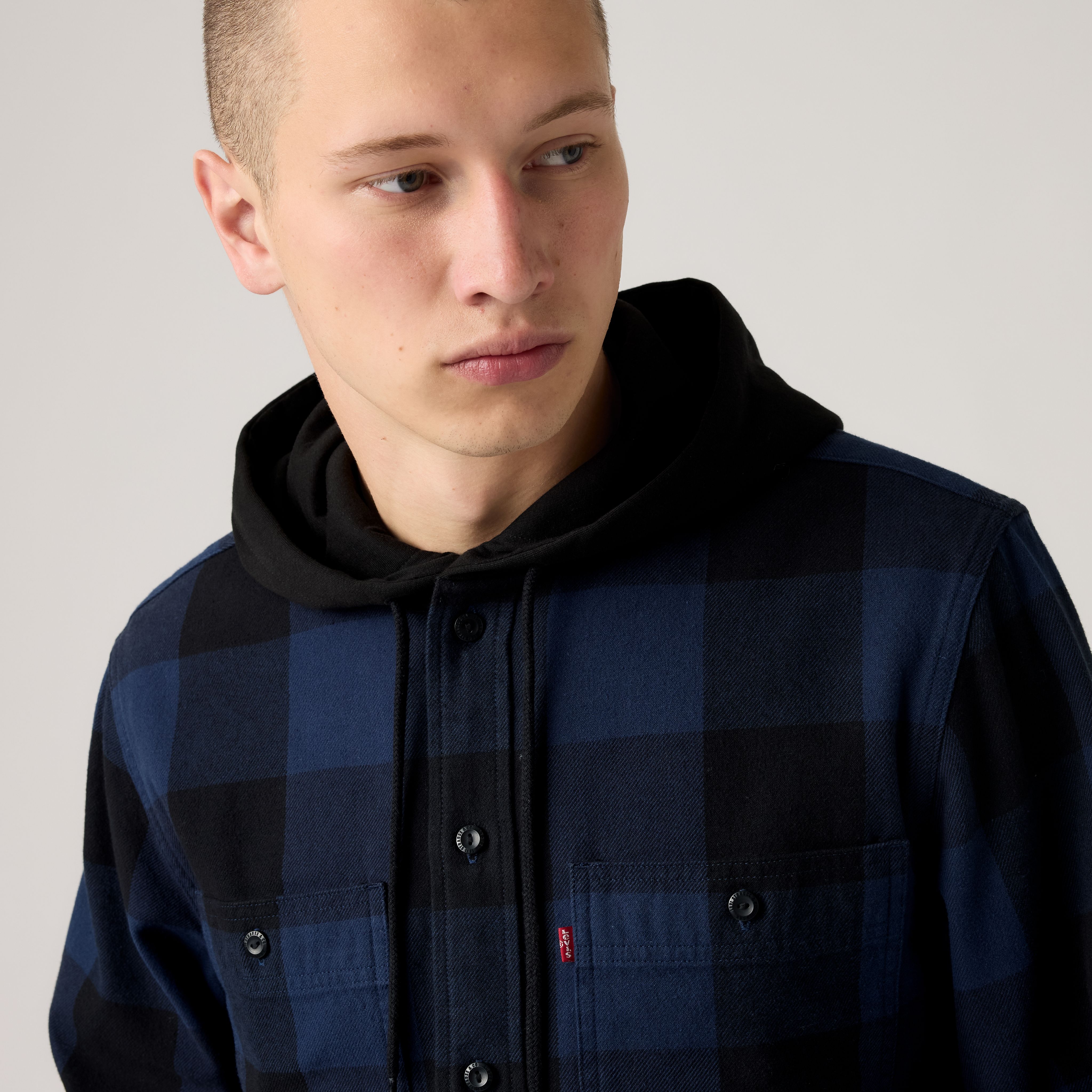 Classic Relaxed Hooded Worker 2