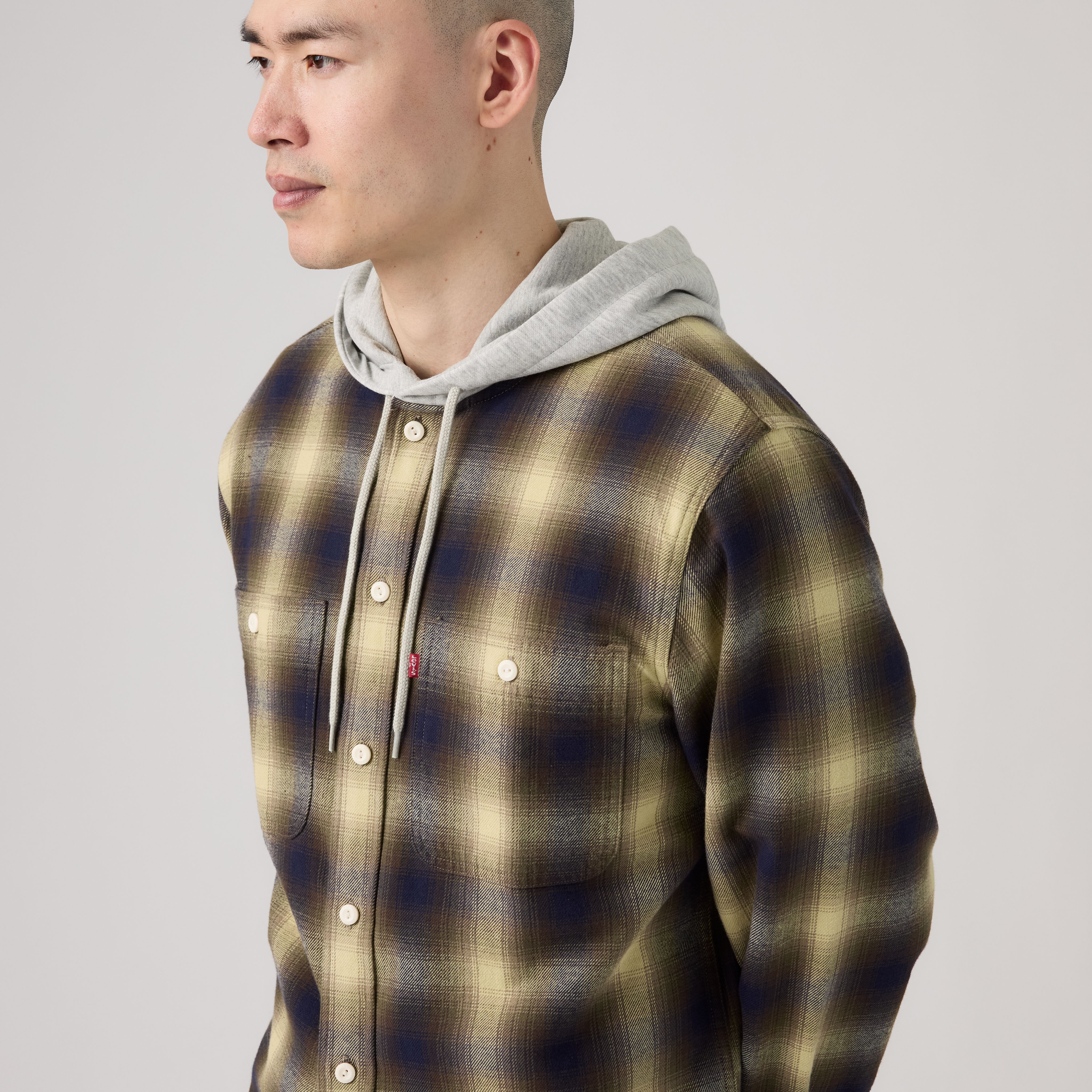 Classic Relaxed Hooded Worker 2