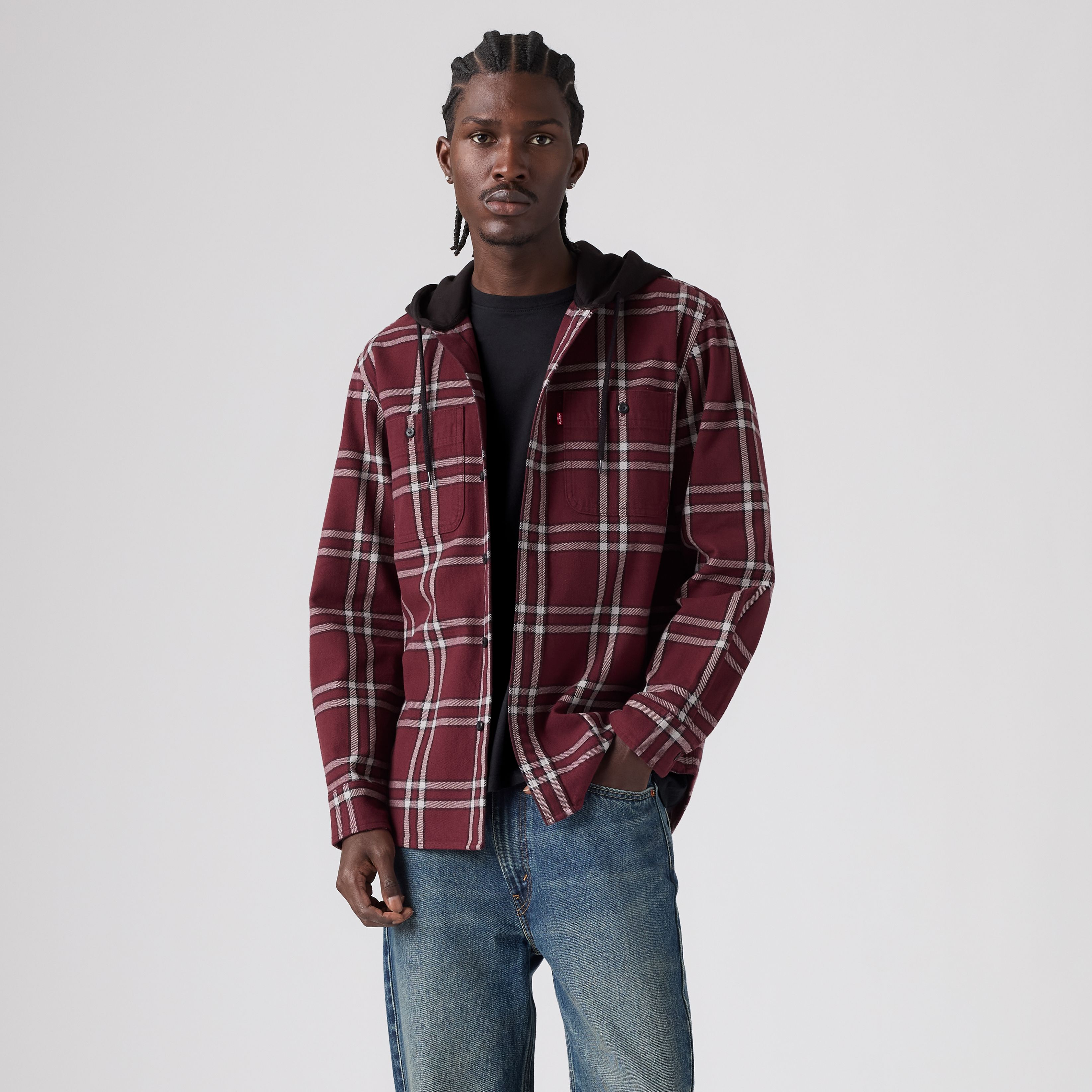 Classic Relaxed Hooded Worker 1