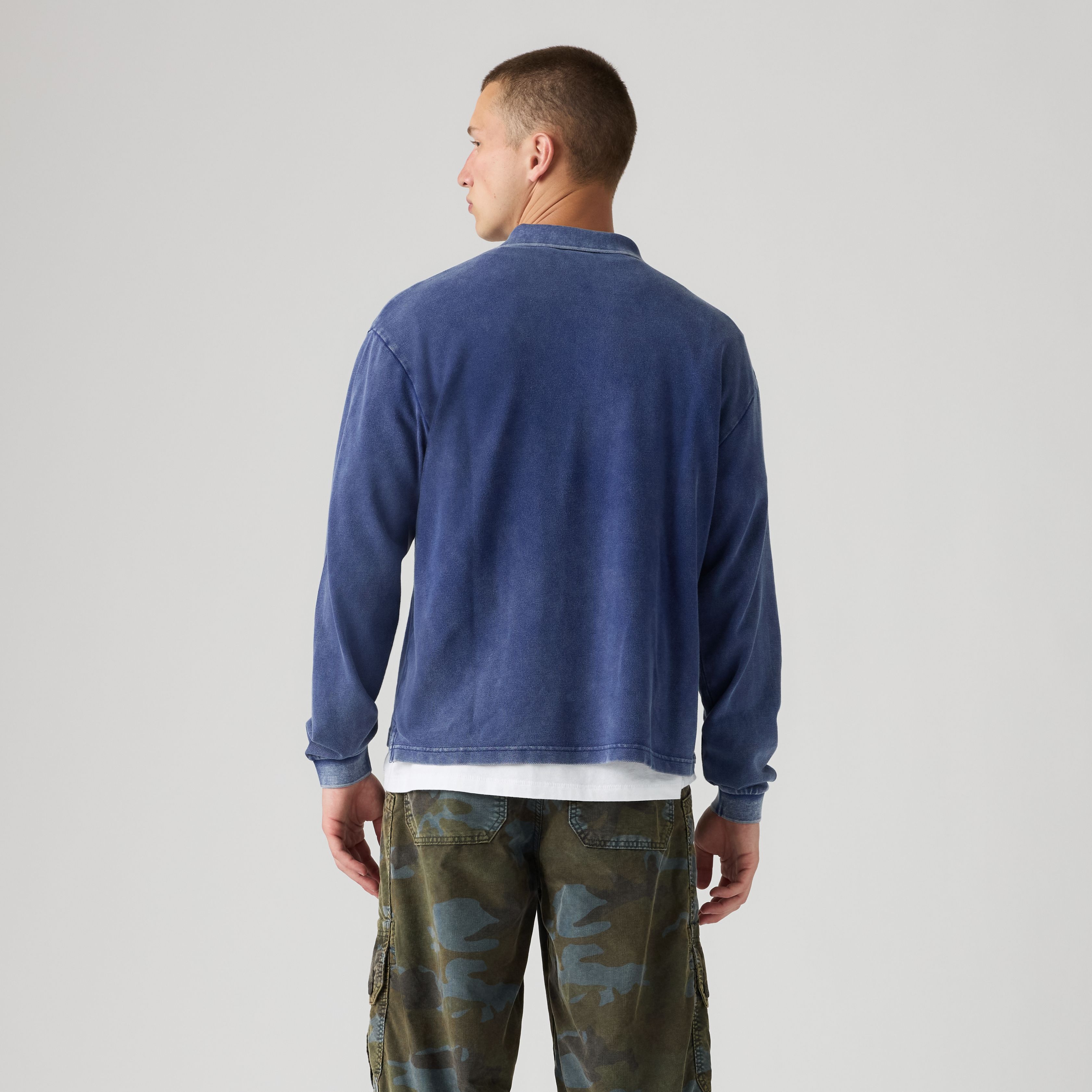 Long-Sleeve Finn Boxy Polo 4