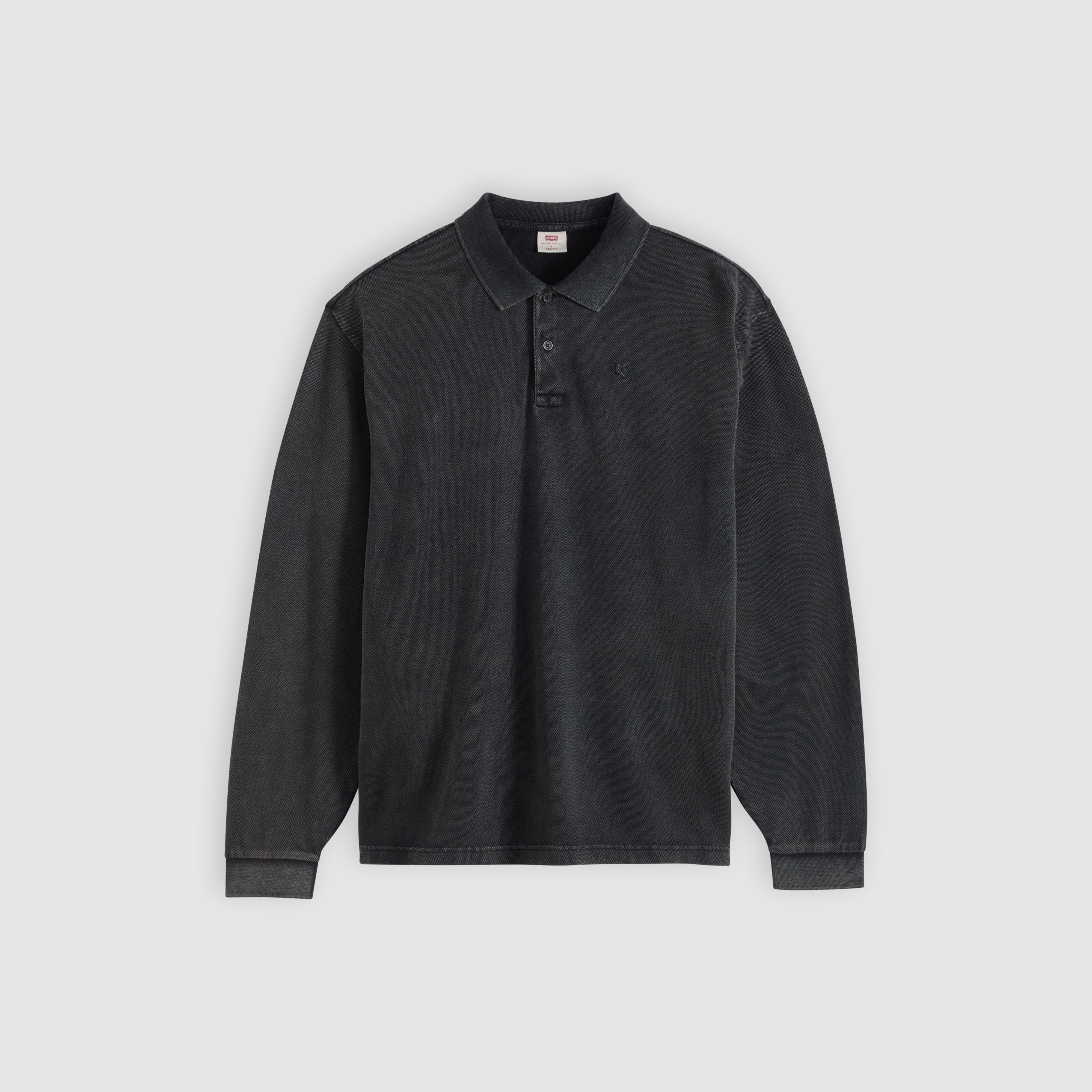 Long-Sleeve Finn Boxy Polo 5