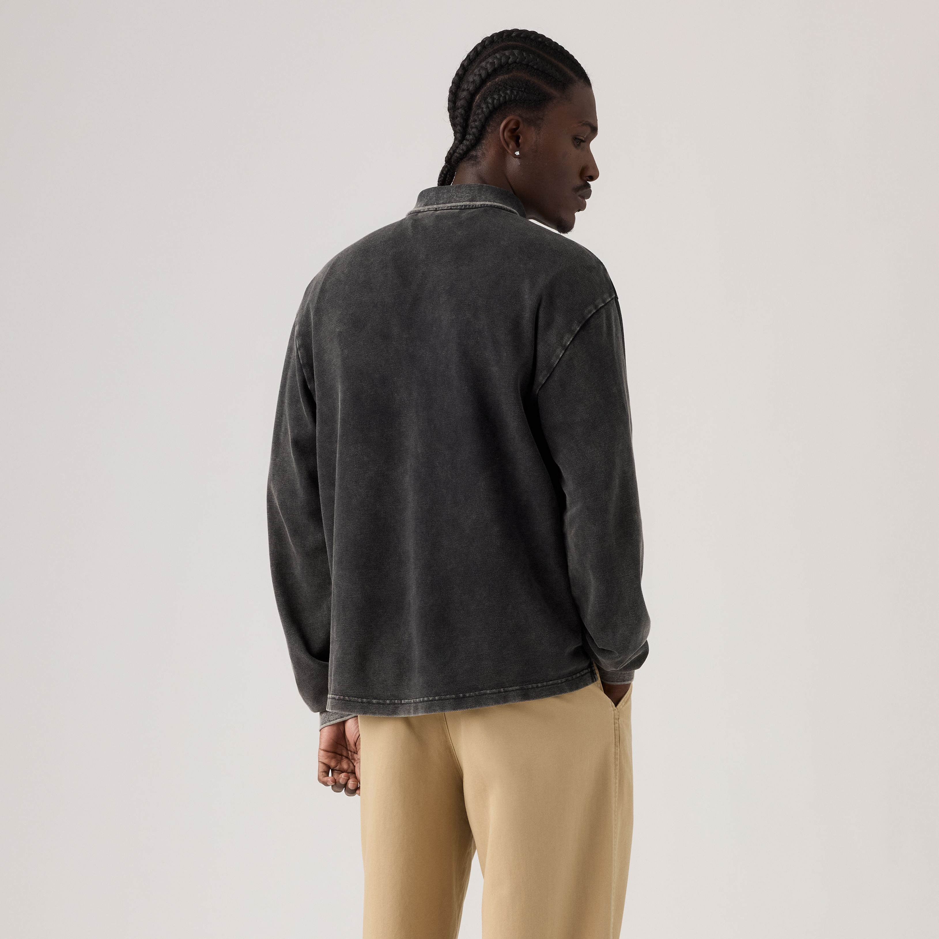 Long-Sleeve Finn Boxy Polo 4