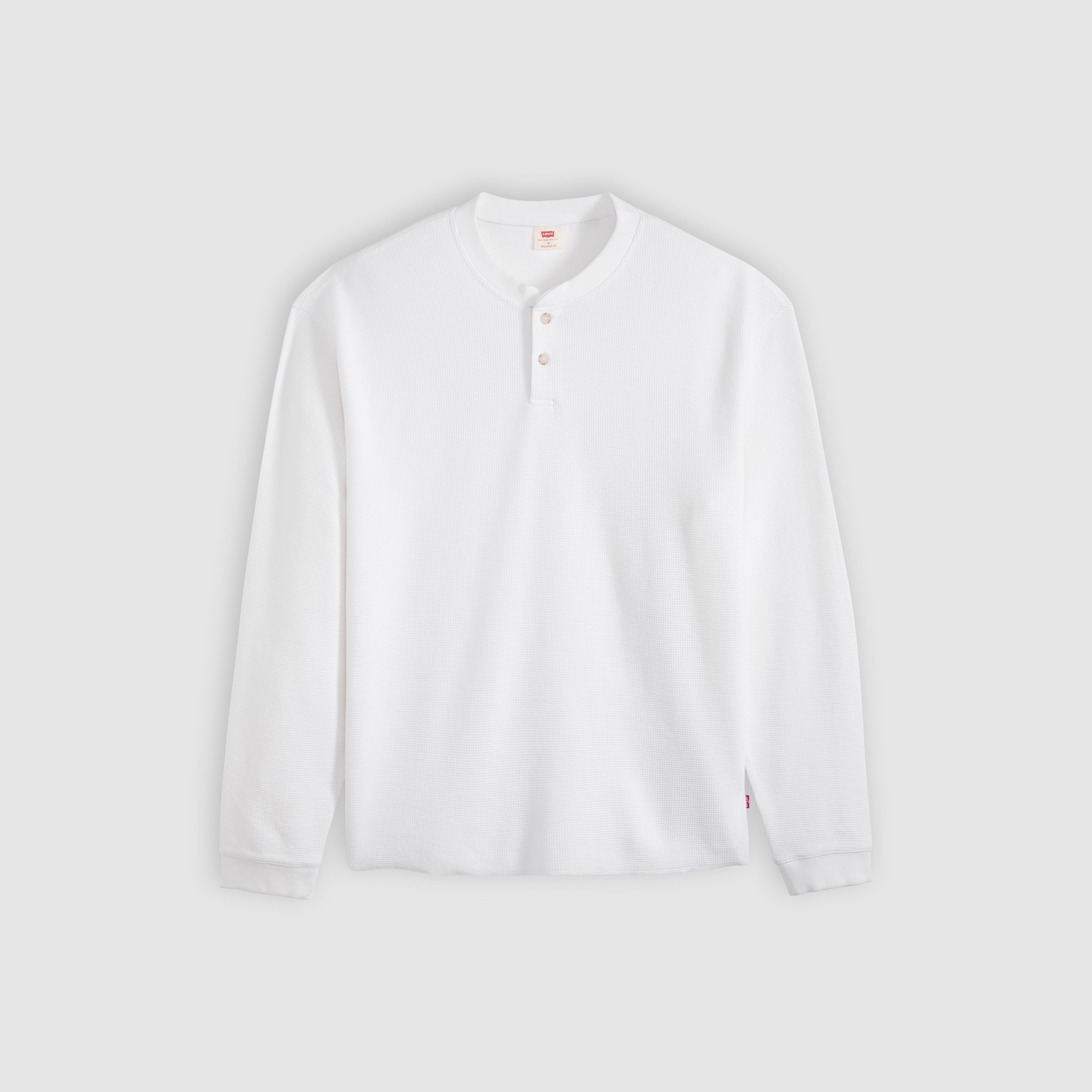 Relaxed Long-Sleeve Henley
