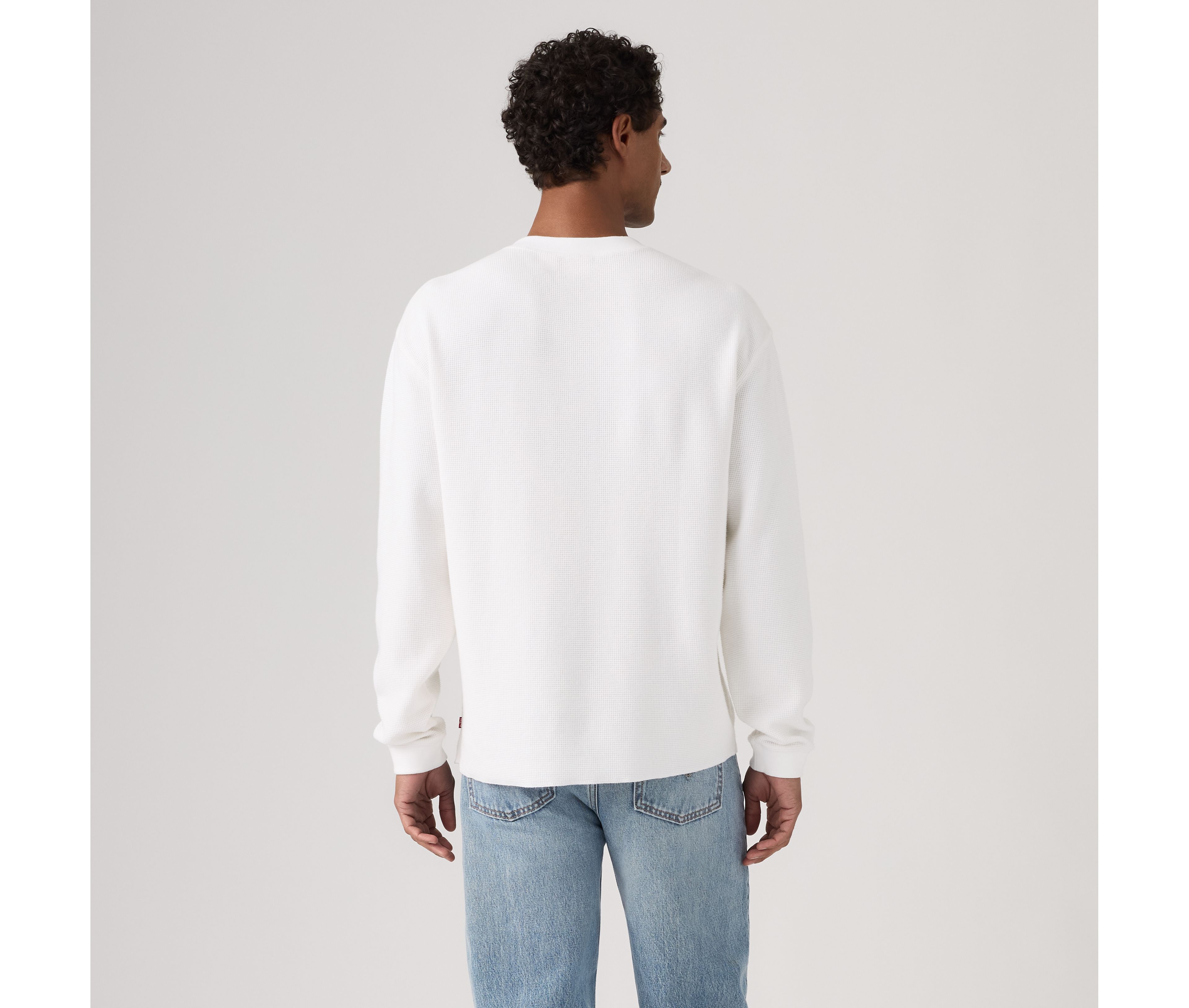 Relaxed Long-Sleeve Henley