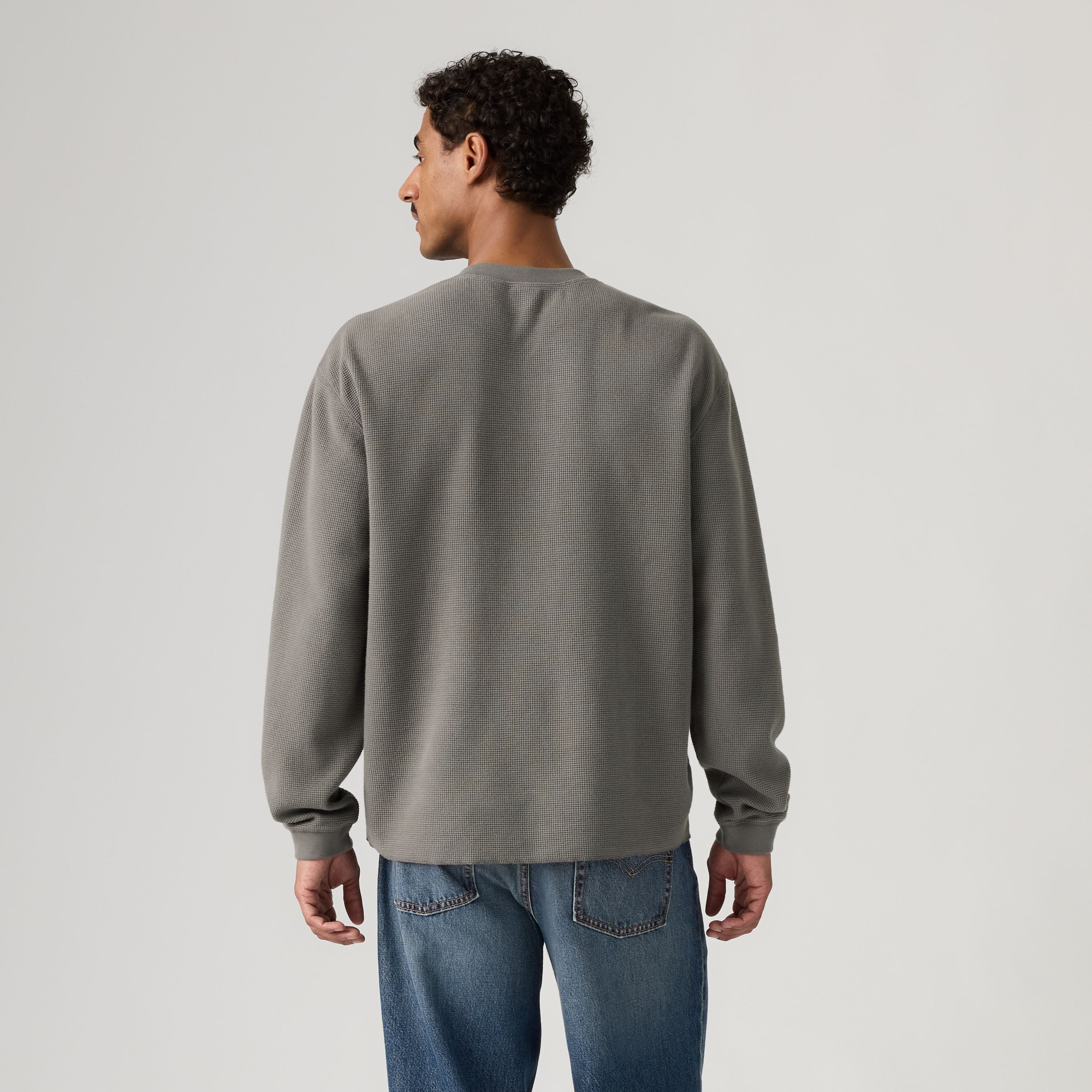 Relaxed Long-Sleeve Henley 4