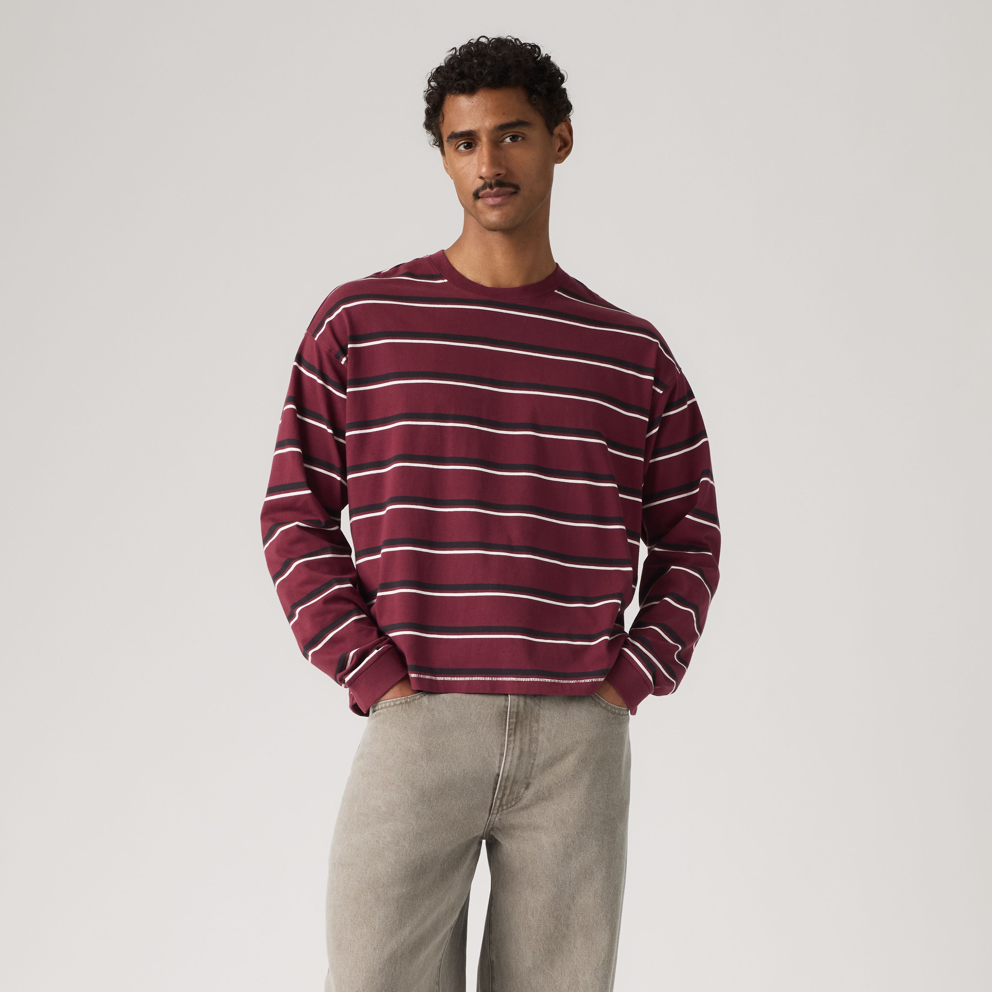 Classic Boxy Long-Sleeve T-Shirt 1
