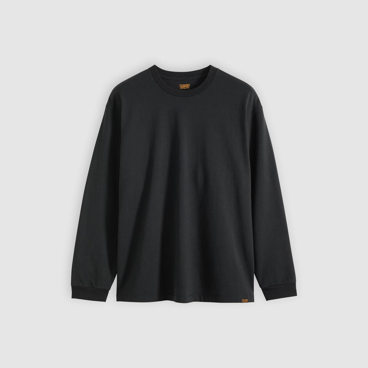 Workwear Long-Sleeve T-Shirt — Jet Black - Black