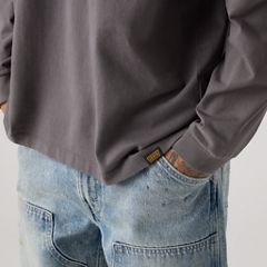 Workwear Long-Sleeve T-Shirt — Volcanic Glass - Grey 2
