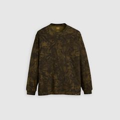 Workwear Long-Sleeve T-Shirt — Raleigh Camo Dark Olive - Green 5
