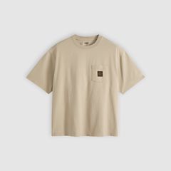 Workwear Boxy Pocket Short-Sleeve T-Shirt — Trench Coat - White 5