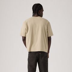 Workwear Boxy Pocket Short-Sleeve T-Shirt — Trench Coat - White 4