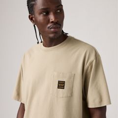 Workwear Boxy Pocket Short-Sleeve T-Shirt — Trench Coat - White 2