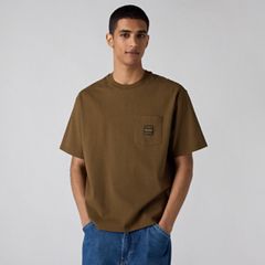 Workwear Boxy Pocket Short-Sleeve T-Shirt — Desert Palm - Brown 1