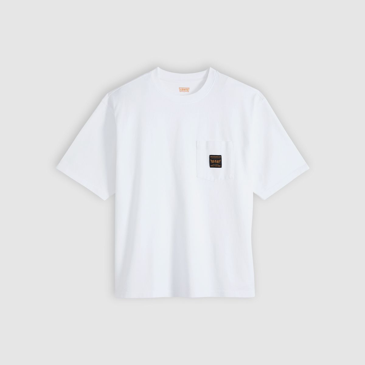Workwear Boxy Pocket Short-Sleeve T-Shirt — Bright White - White