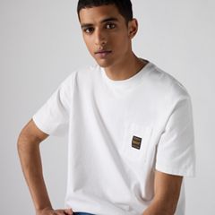 Workwear Boxy Pocket Short-Sleeve T-Shirt — Bright White - White 2