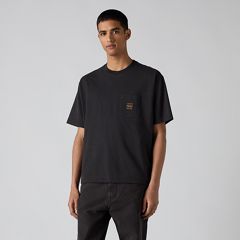 Workwear Boxy Pocket Short-Sleeve T-Shirt — Jet Black - Black 3