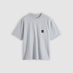 Workwear Boxy Pocket Short-Sleeve T-Shirt — Silver Heather Gray - Grey 5