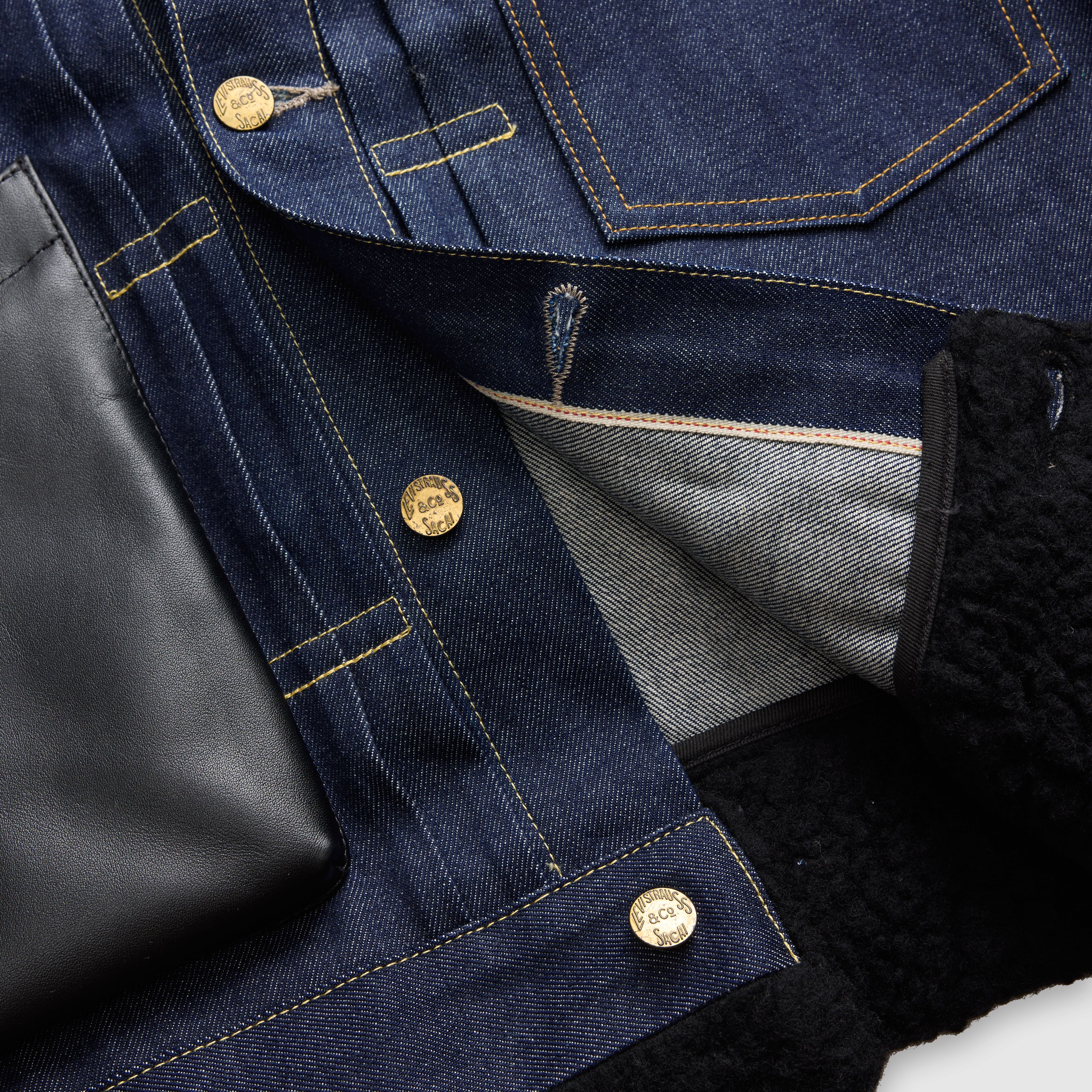 Homme Veste Sherpa Levi's® x sacai 11