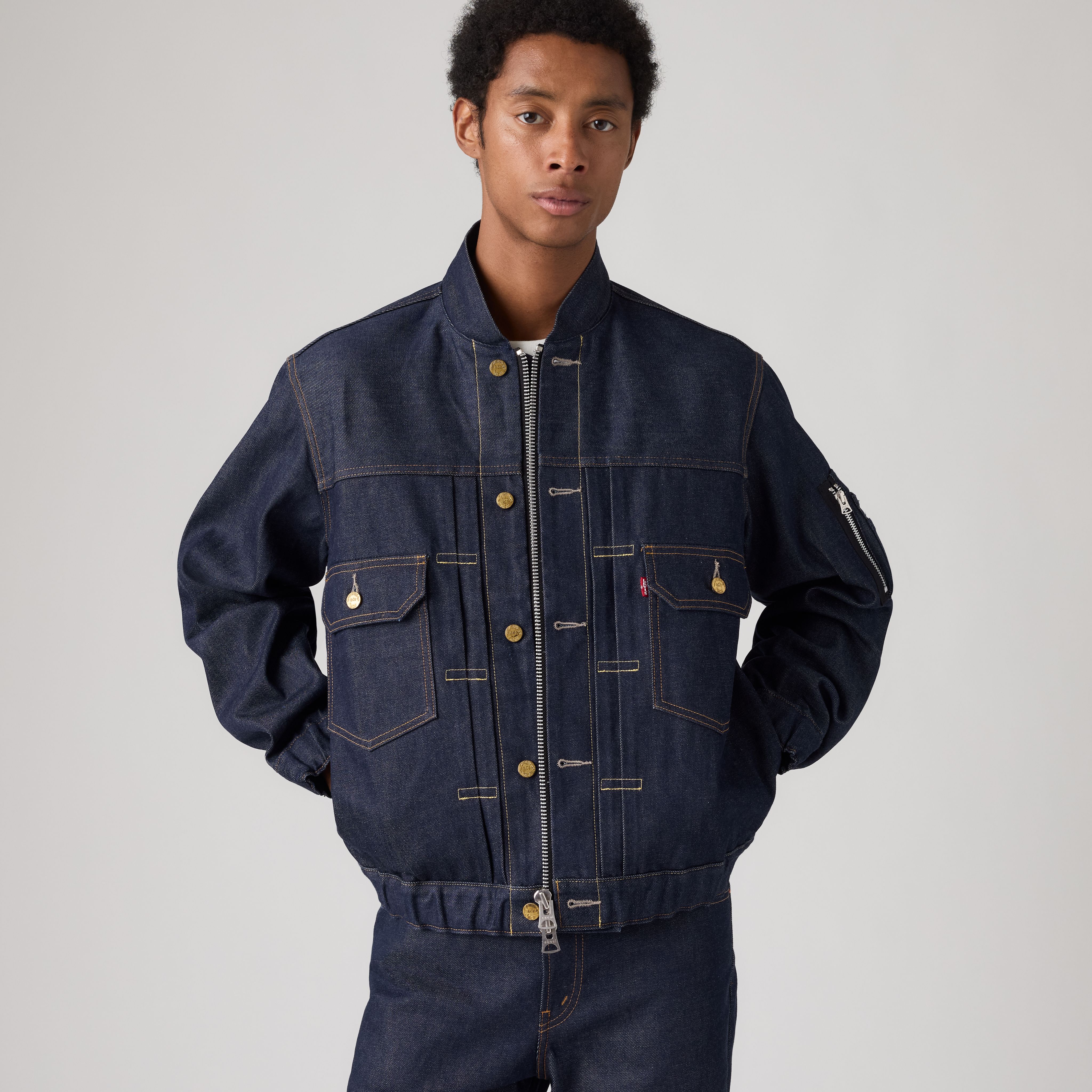 Levi’s® x sacai Herren Blousonjacke 1
