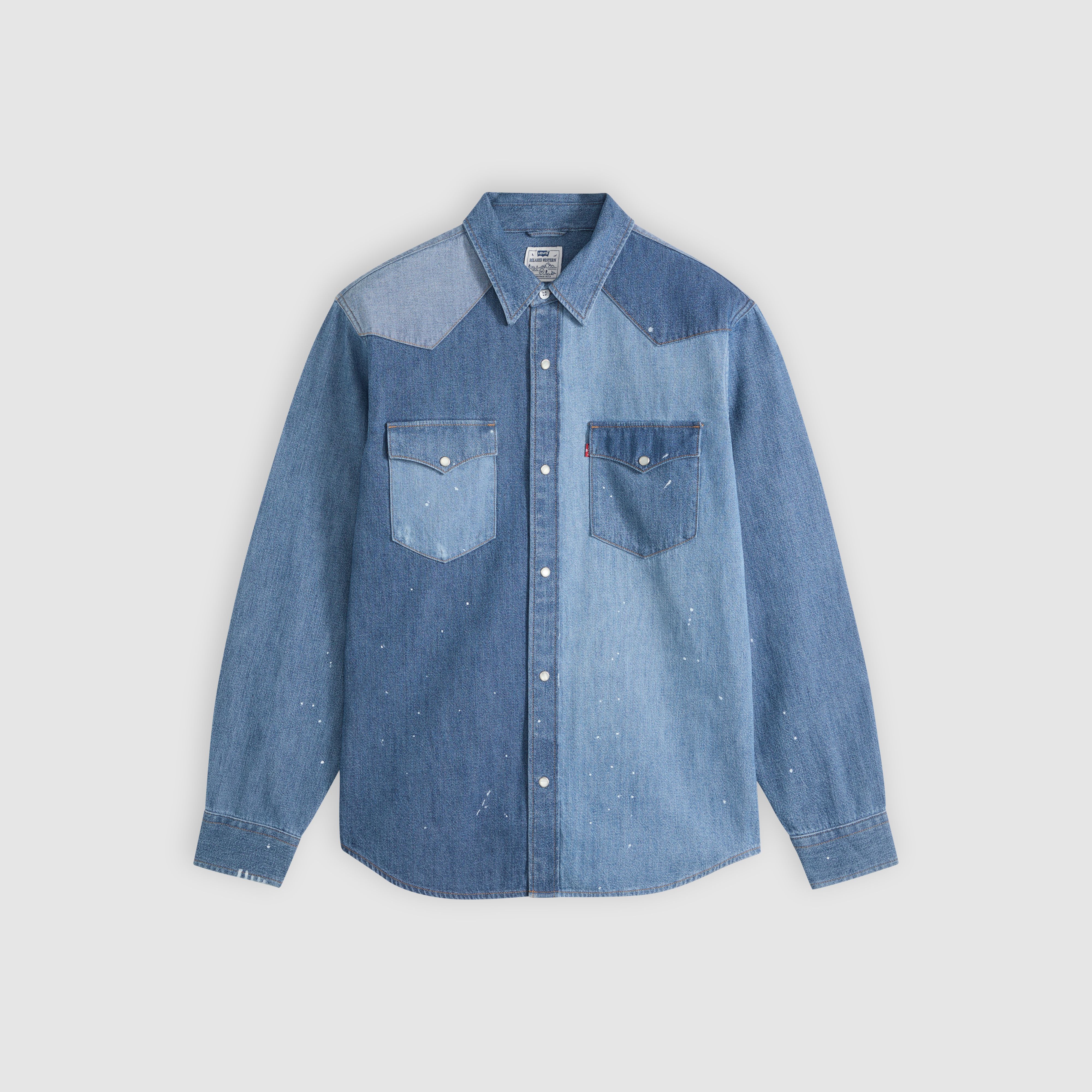 Front Yoke Relaxed Western Shirt 5