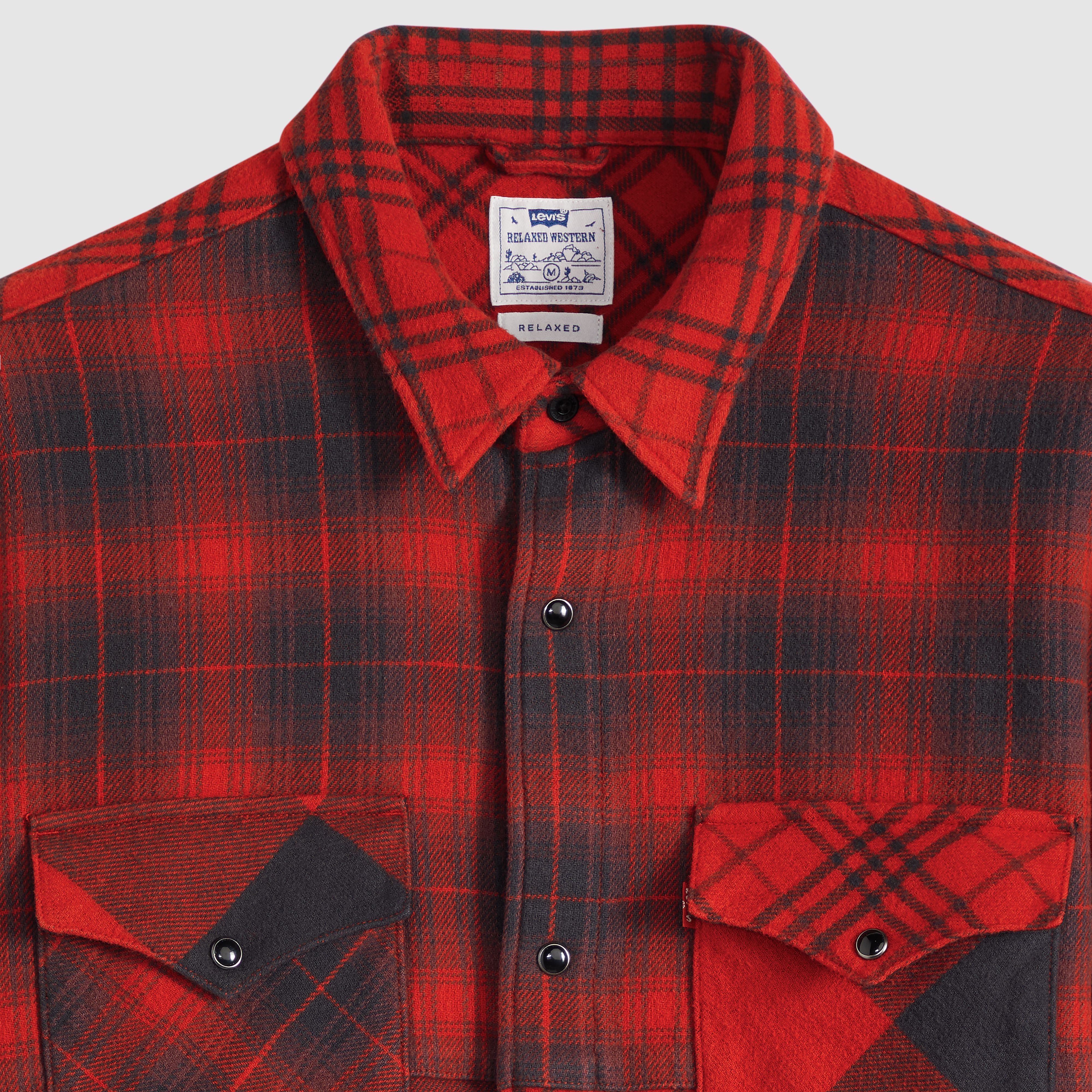 Relaxed Pieced Westernhemd 6