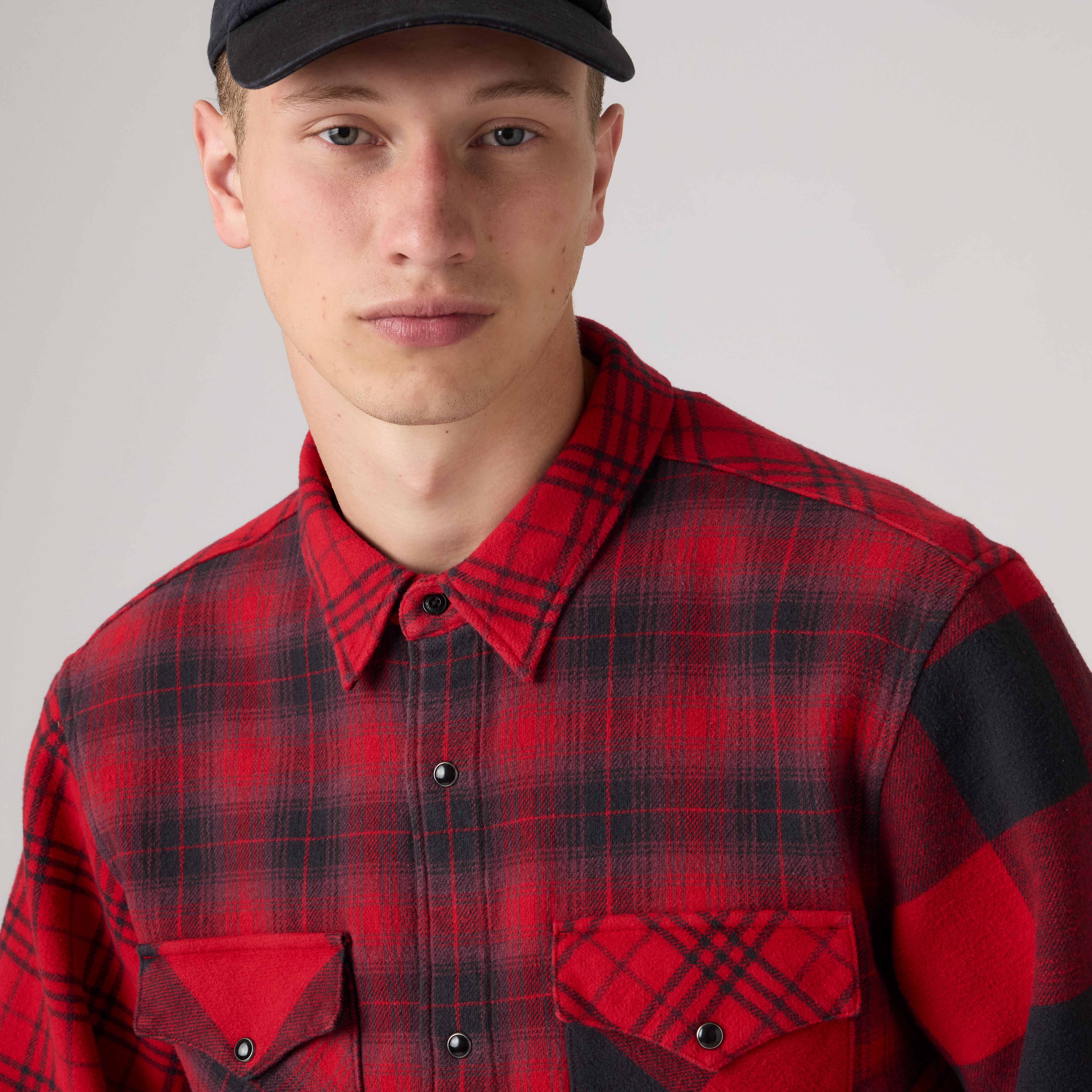 Pieced Relaxed Western Shirt 2