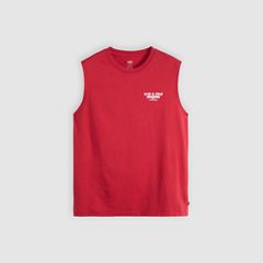 Graphic Muscle Tank Top — Emboldened - Red 5