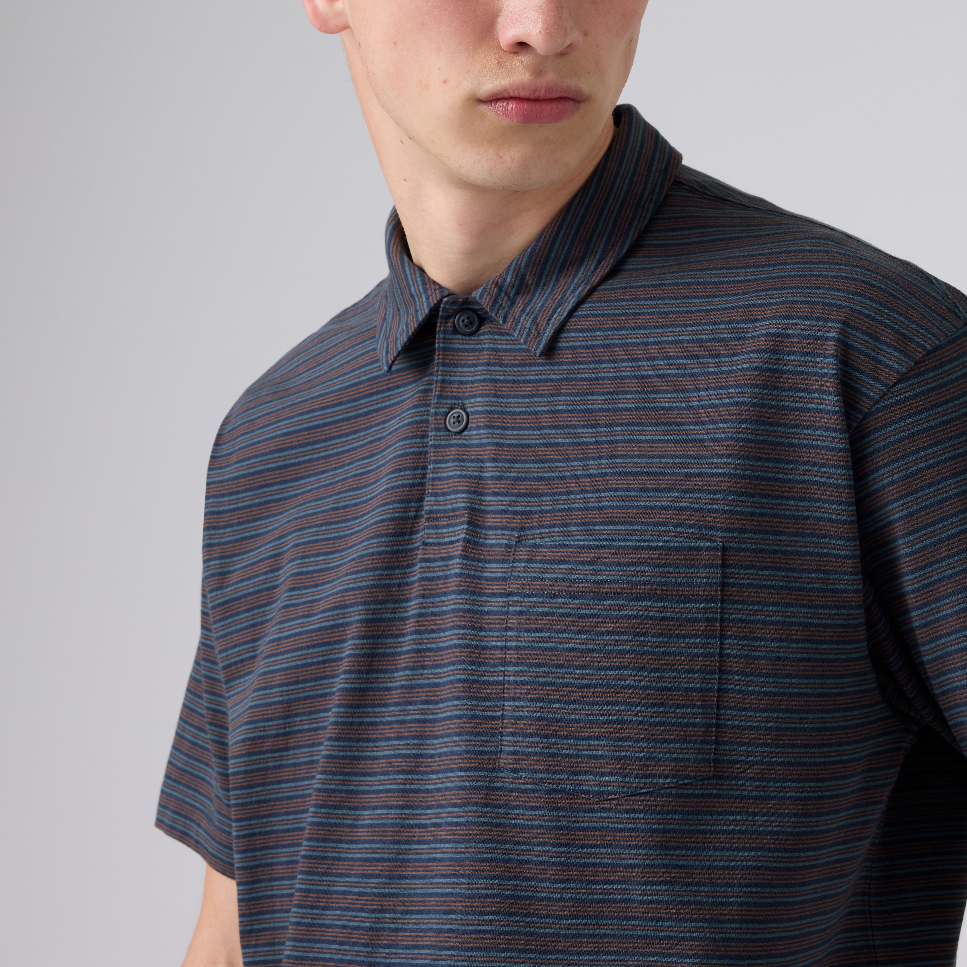 Finn Boxy One Pocket Polo