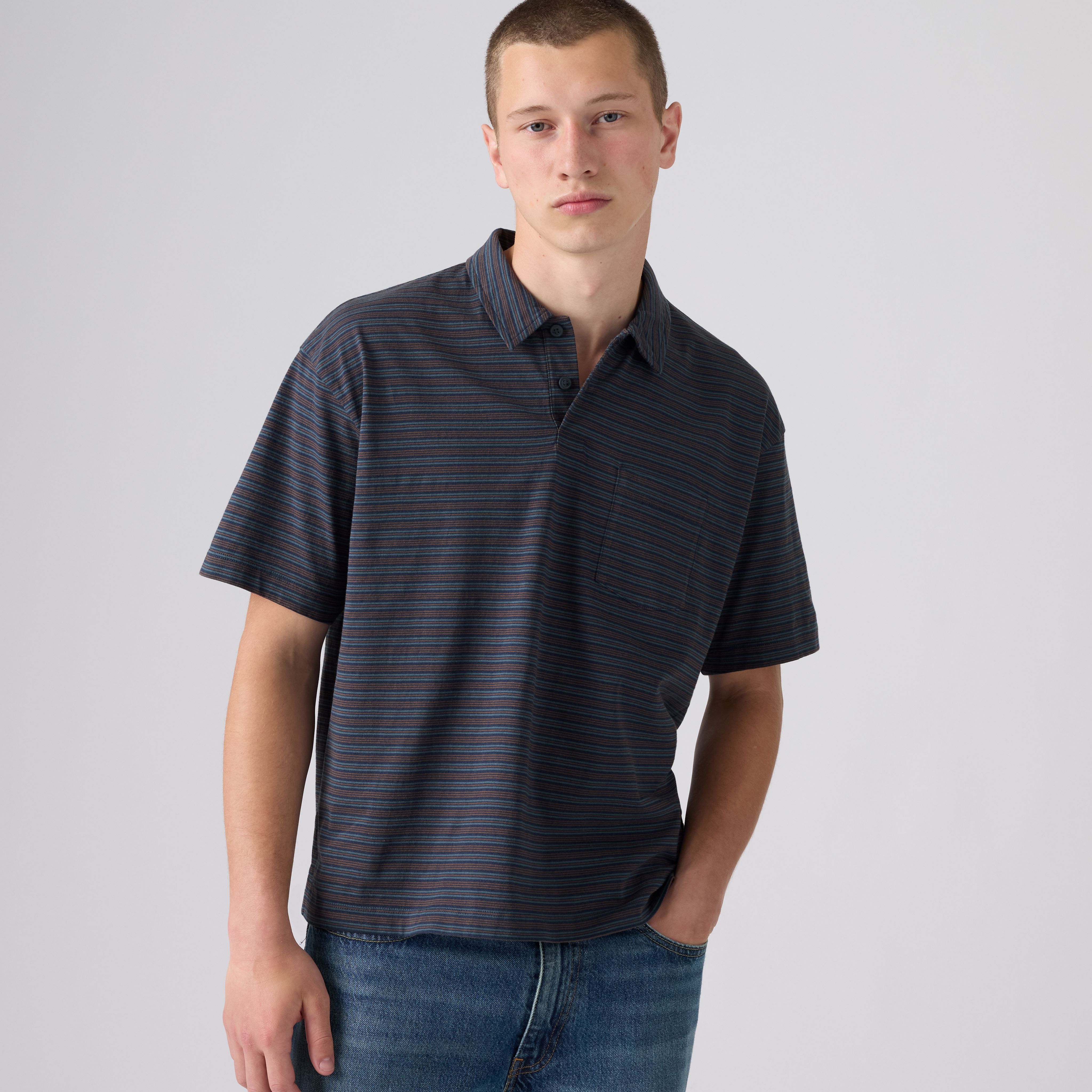 Finn Boxy Pocket Polo 1