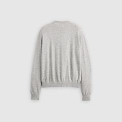 Wool Cashmere Blend Sweater — Stone Grey - Grey 8
