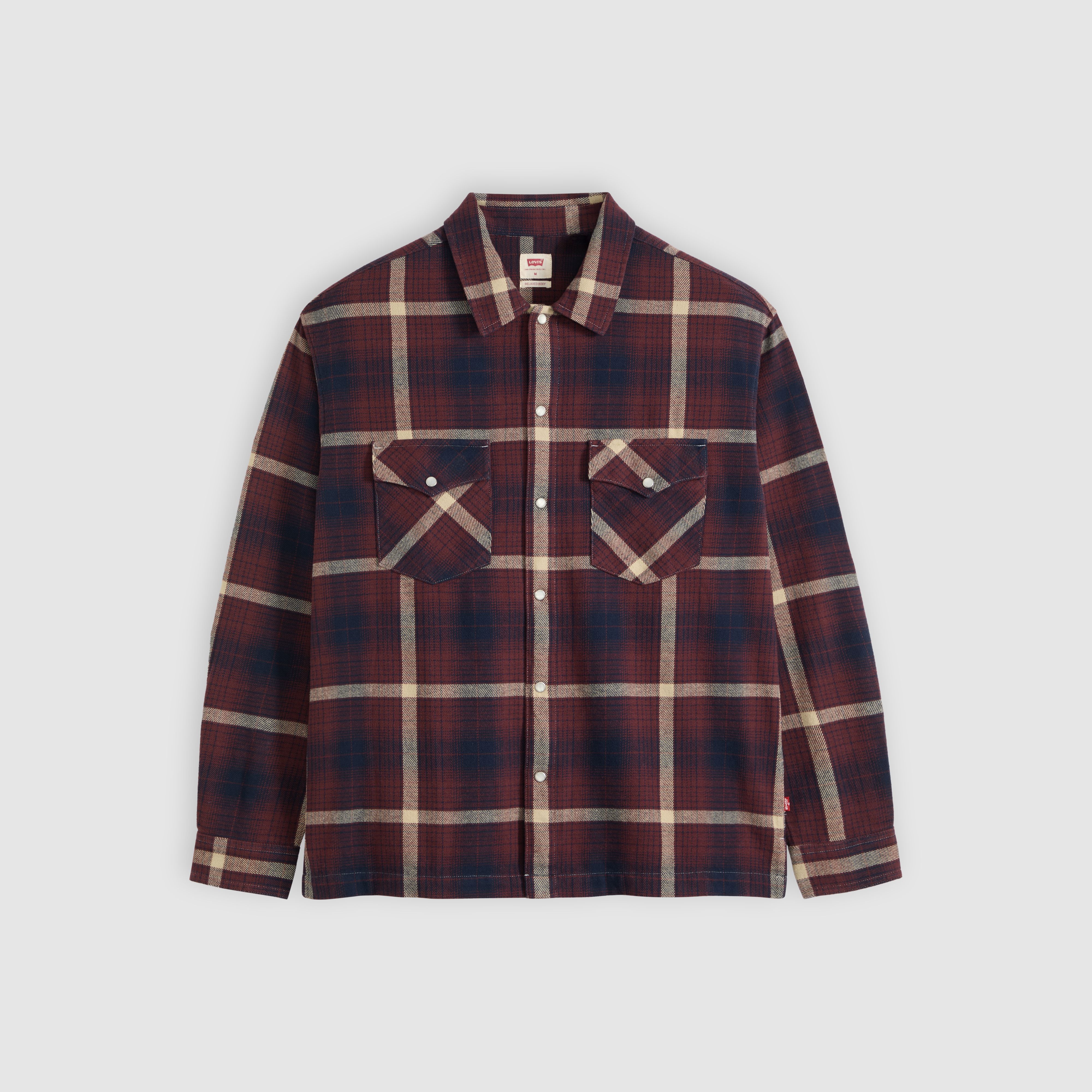 Classic Boxy Western Flannel Shirt 5