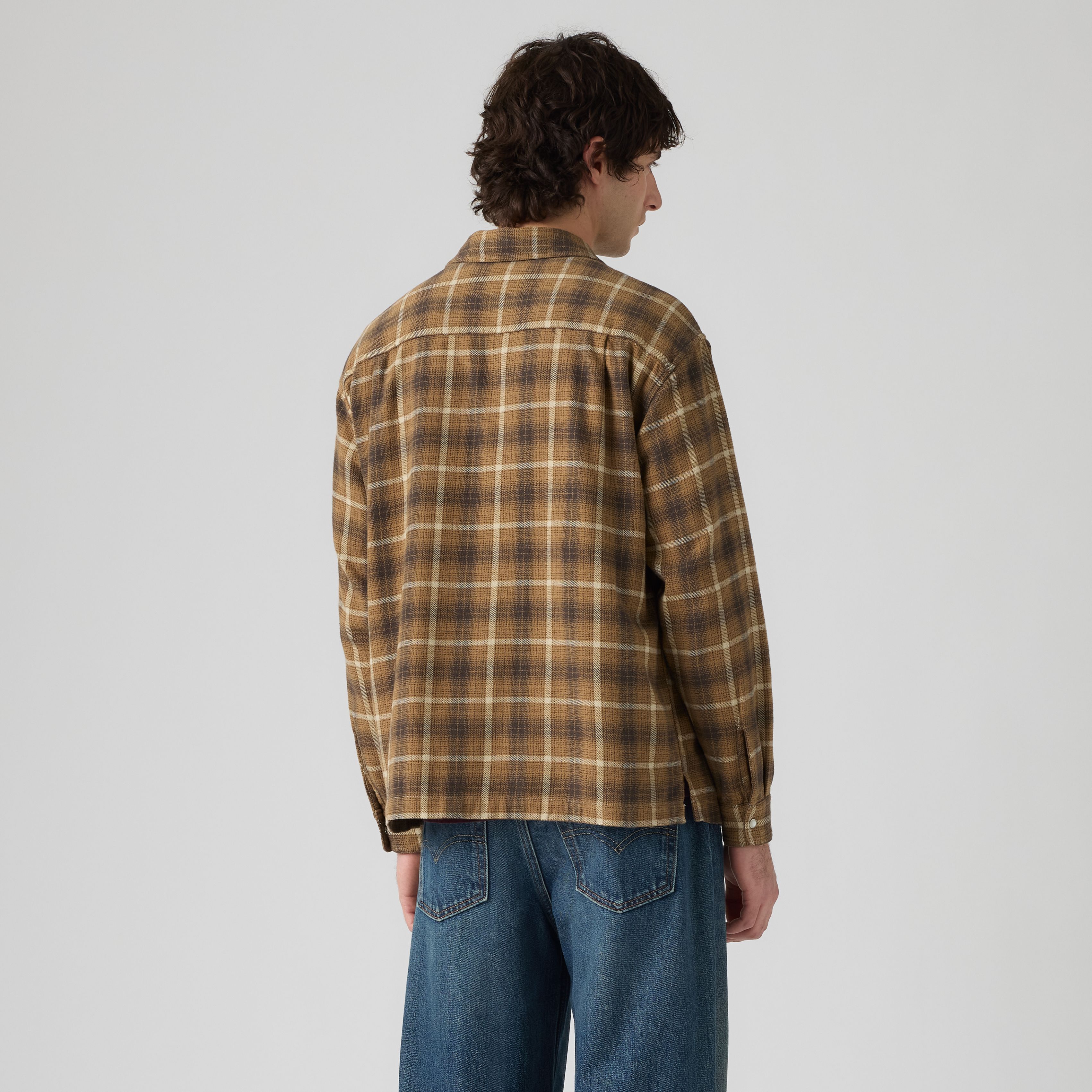Classic Boxy Western Flannel Shirt 4