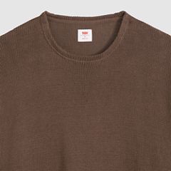 Posey Boxy Sweater — Shopping Bag - Brown 6