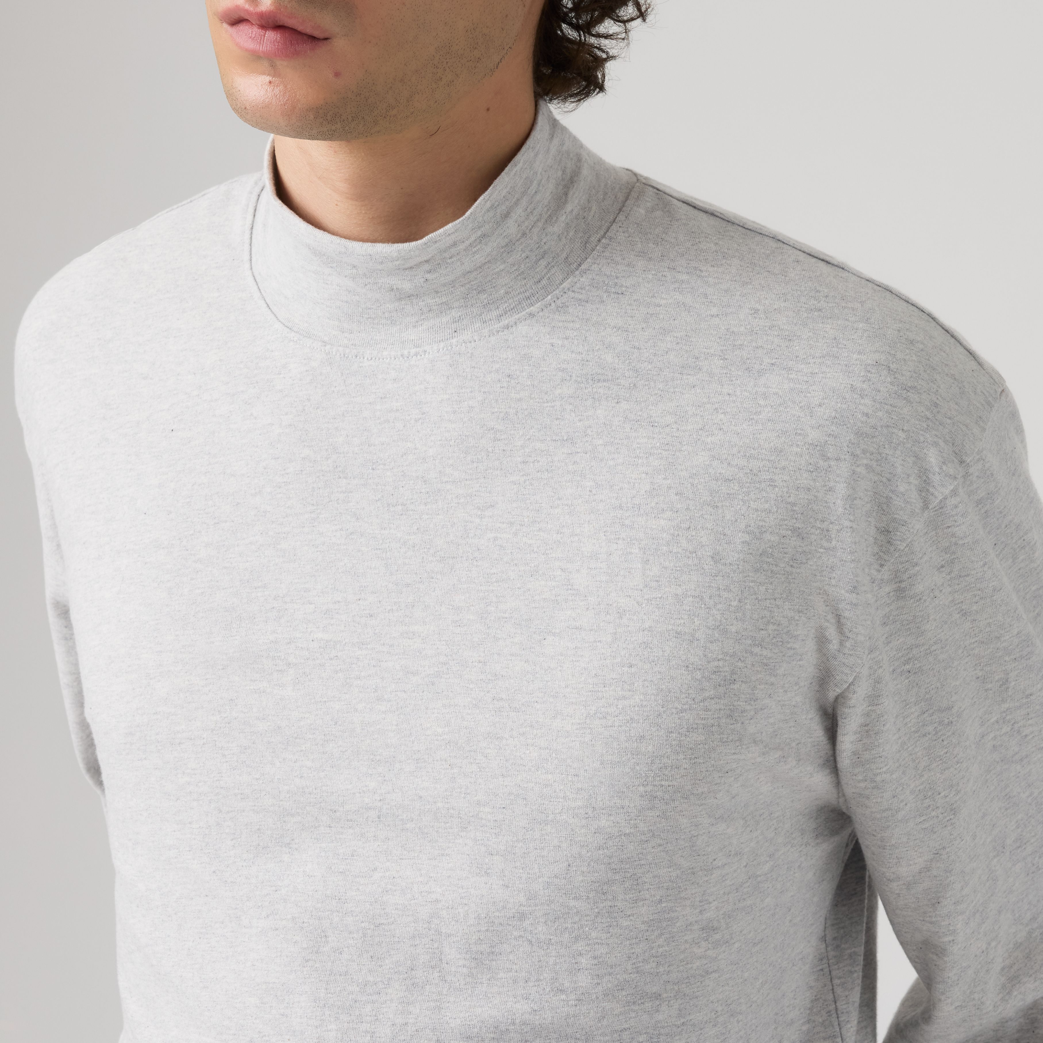 Weber Mock Neck Long-Sleeve T-Shirt 2