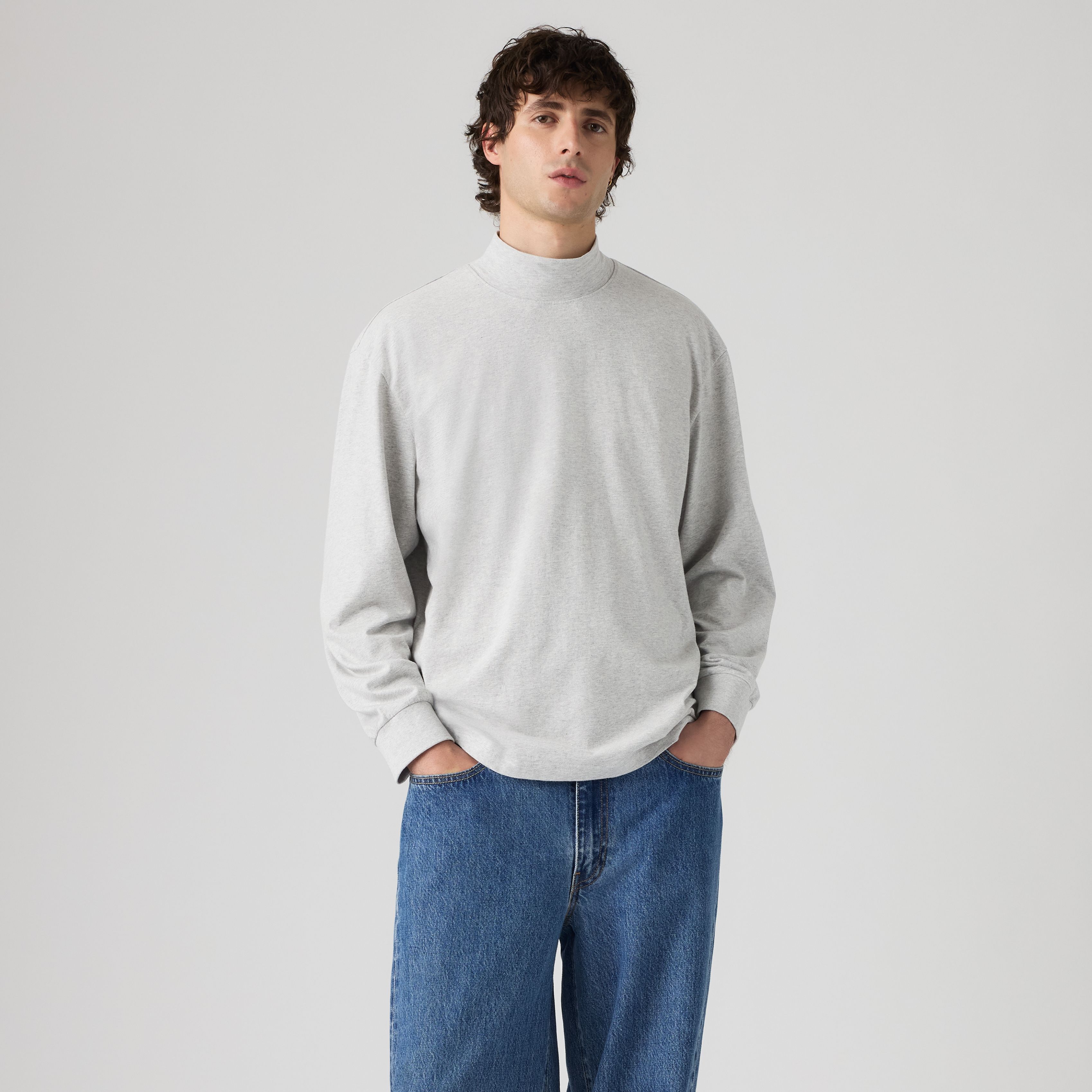 Weber Mock Neck Long-Sleeve T-Shirt 3