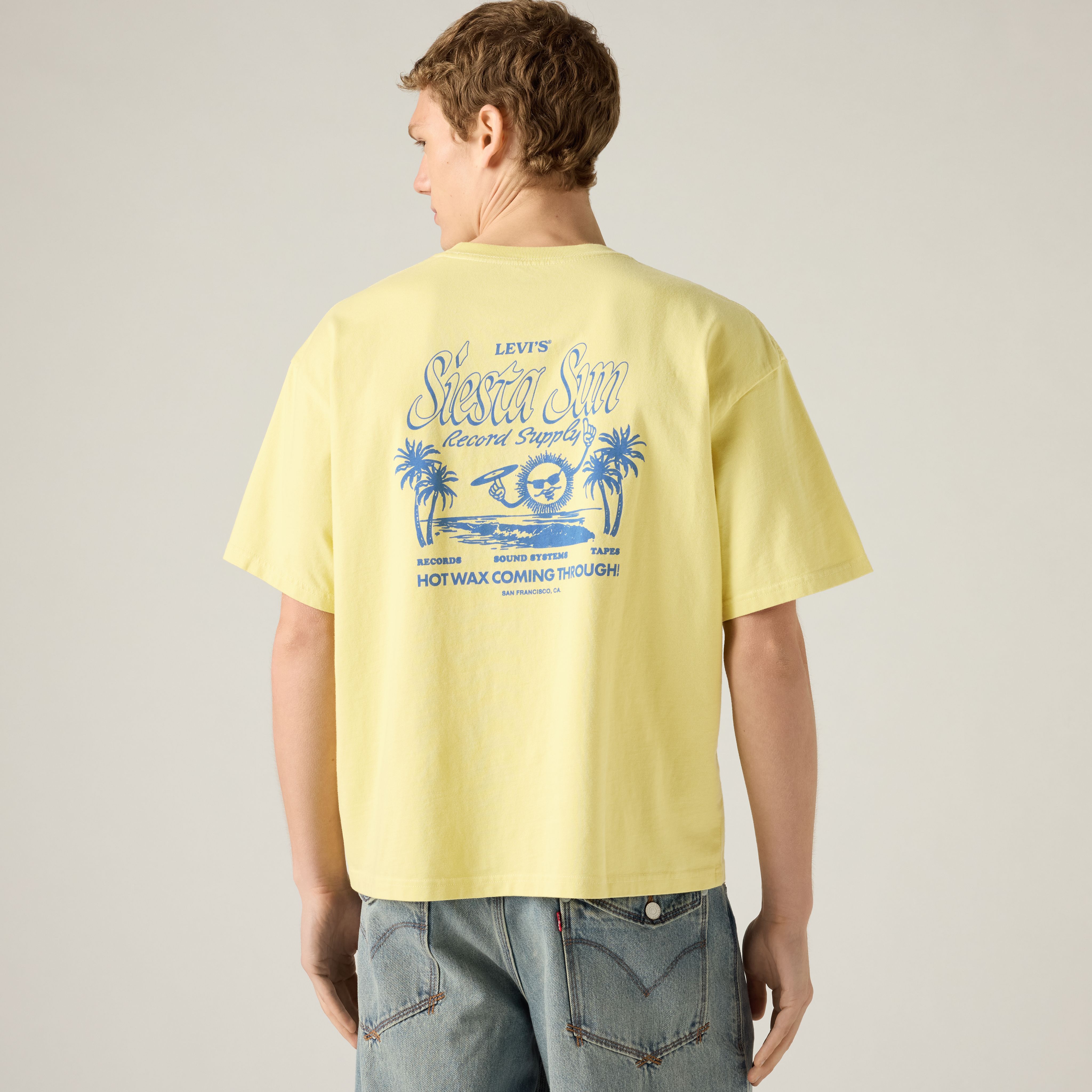 Boxy T-shirt met print 1