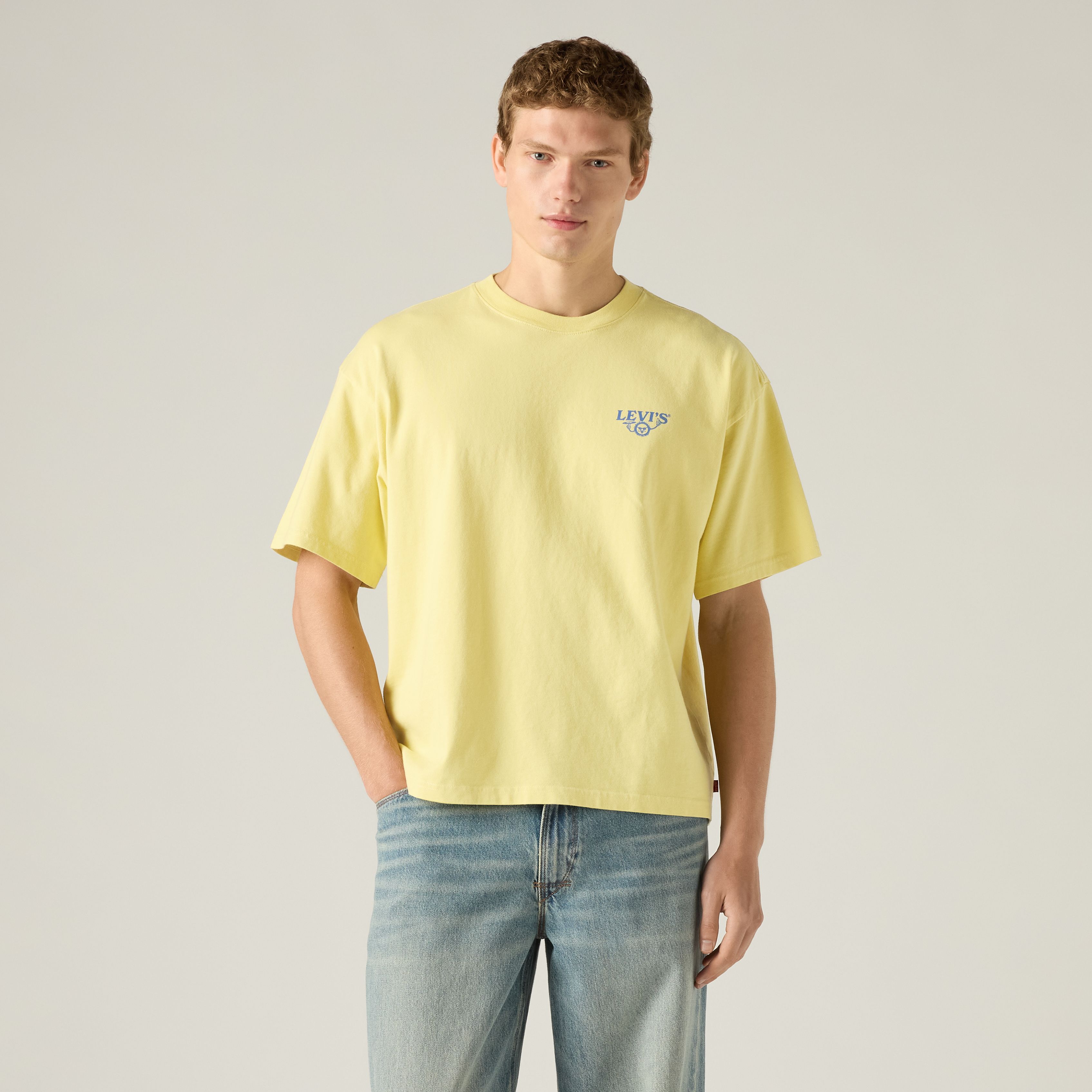 Kastiges T-Shirt mit Grafik 3