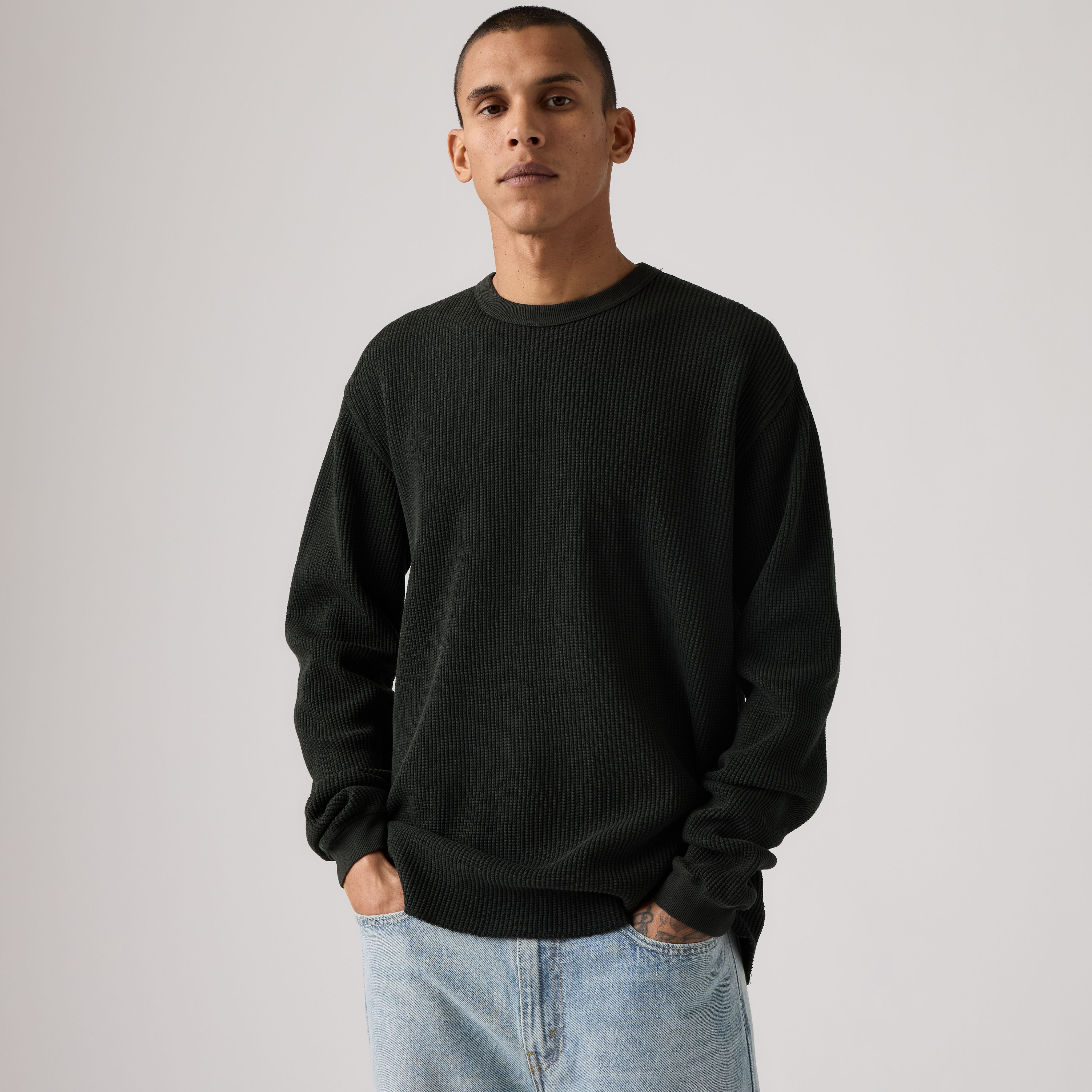 Red Tab Relaxed Long-Sleeve Thermal 1