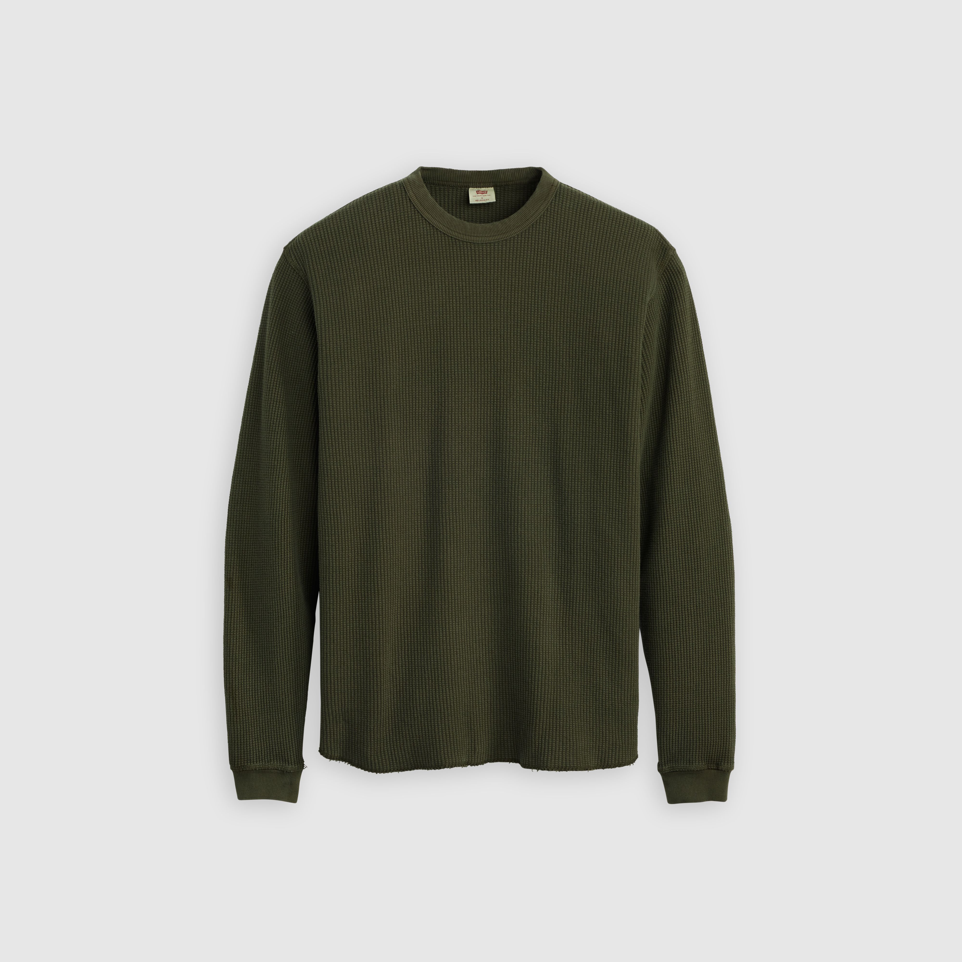 Red Tab Relaxed Garment Dye Long-Sleeve Thermal 5